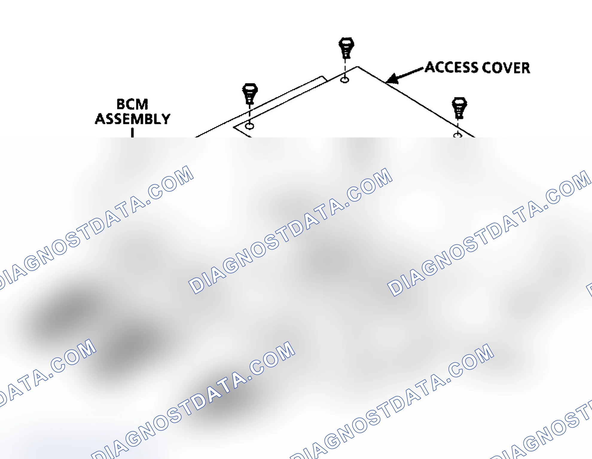 Scheme 106: Code B556, Odometer EEPROM Error - Location of EEPROM