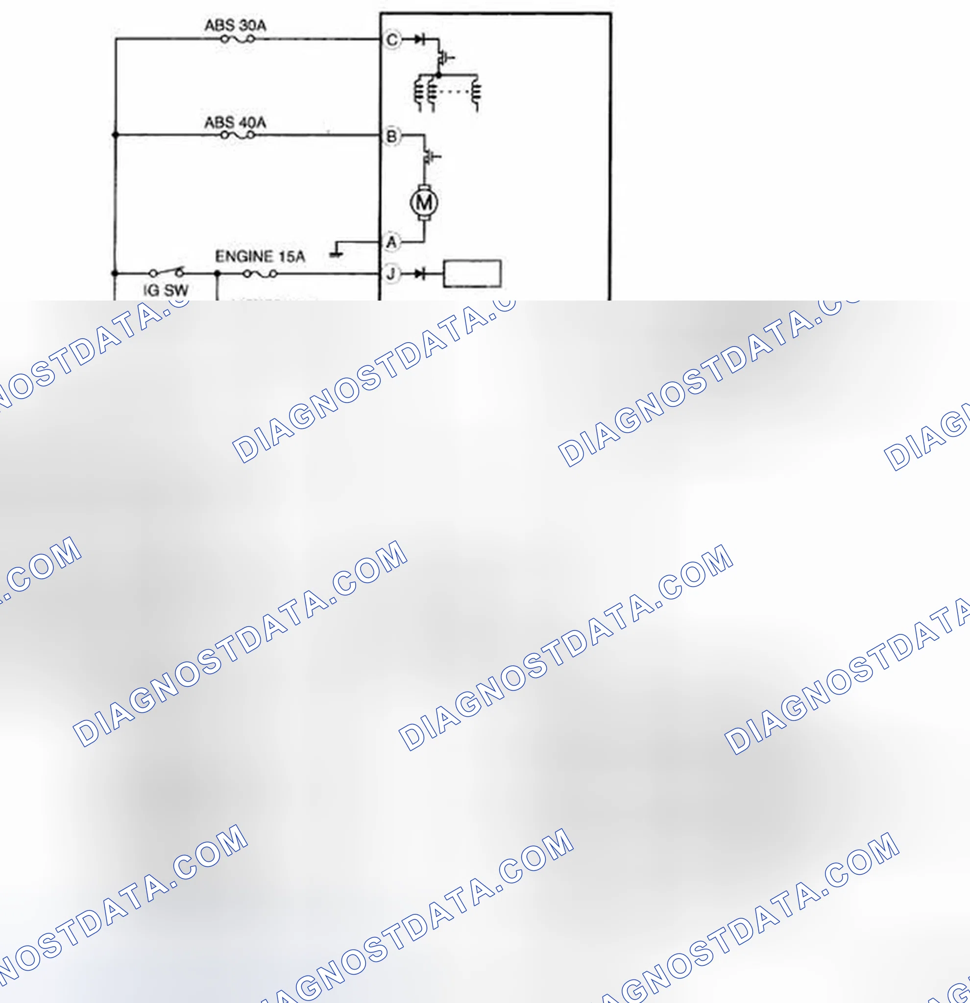 Scheme 53: SYSTEM WIRING DIAGRAM [ABS]