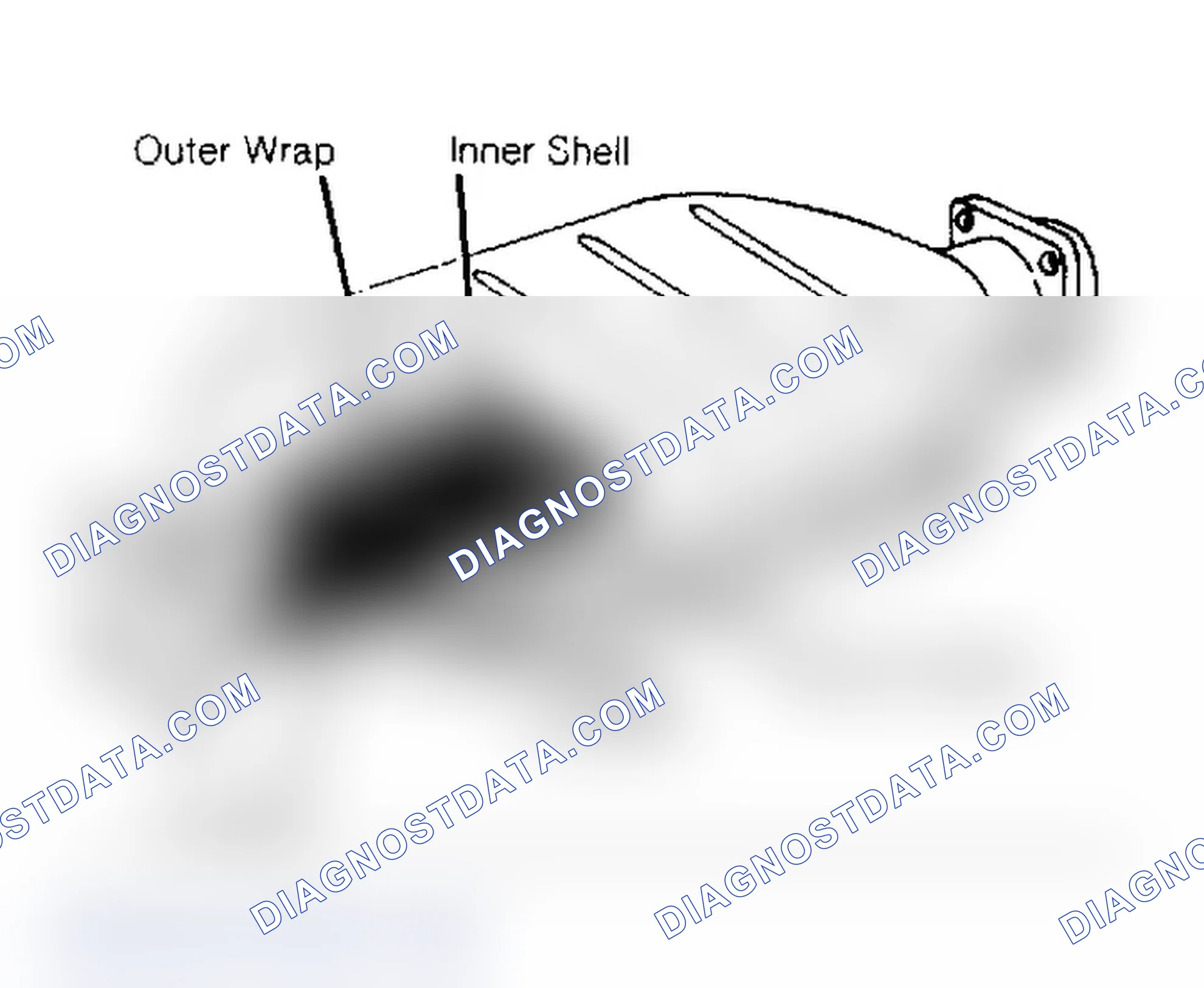 Fig. 1: Cutaway View of Bead-Type Catalytic Converter Beads may be replaced in General Motors & Jeep models.