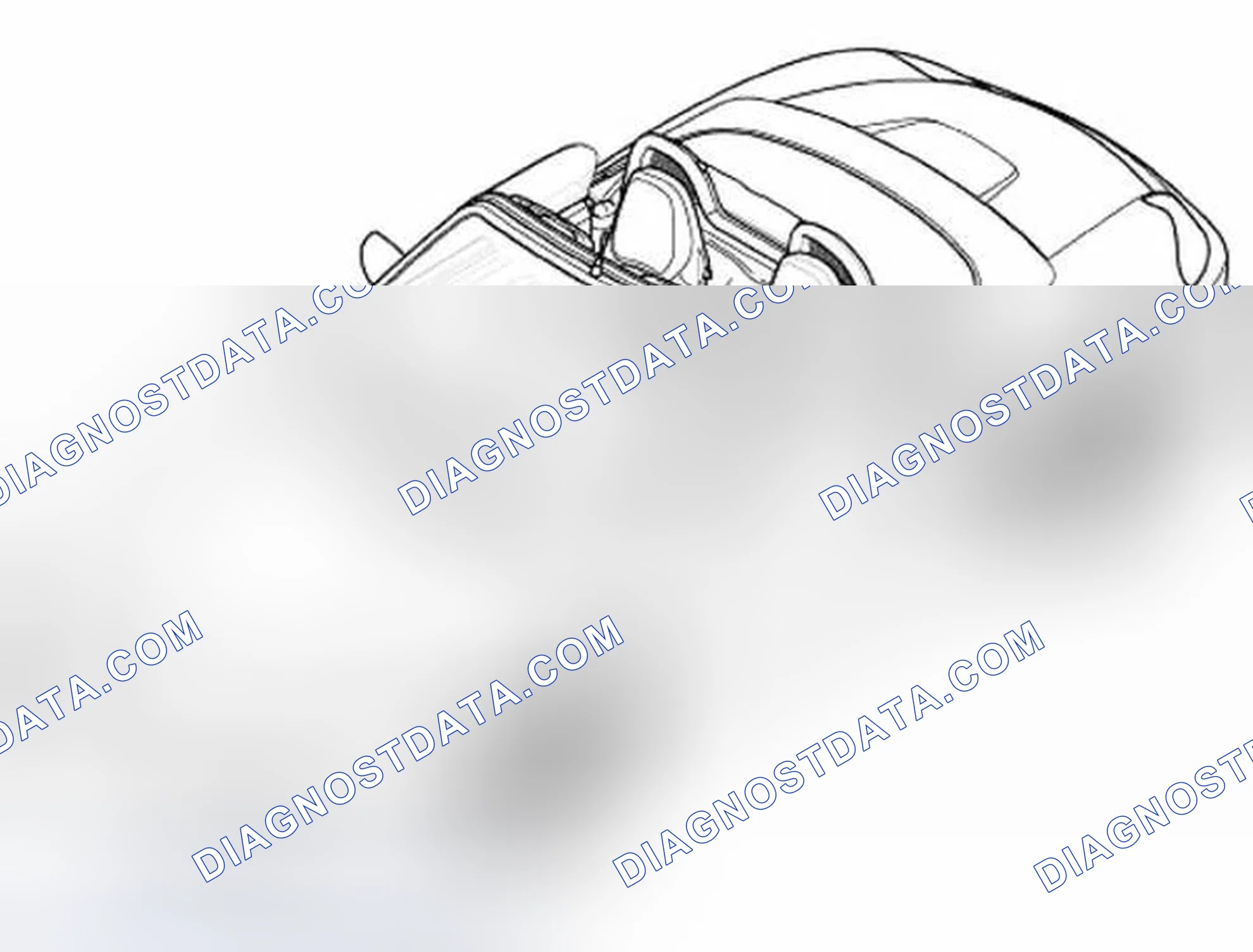 Scheme 22: Removing and installing the interior rearview mirror