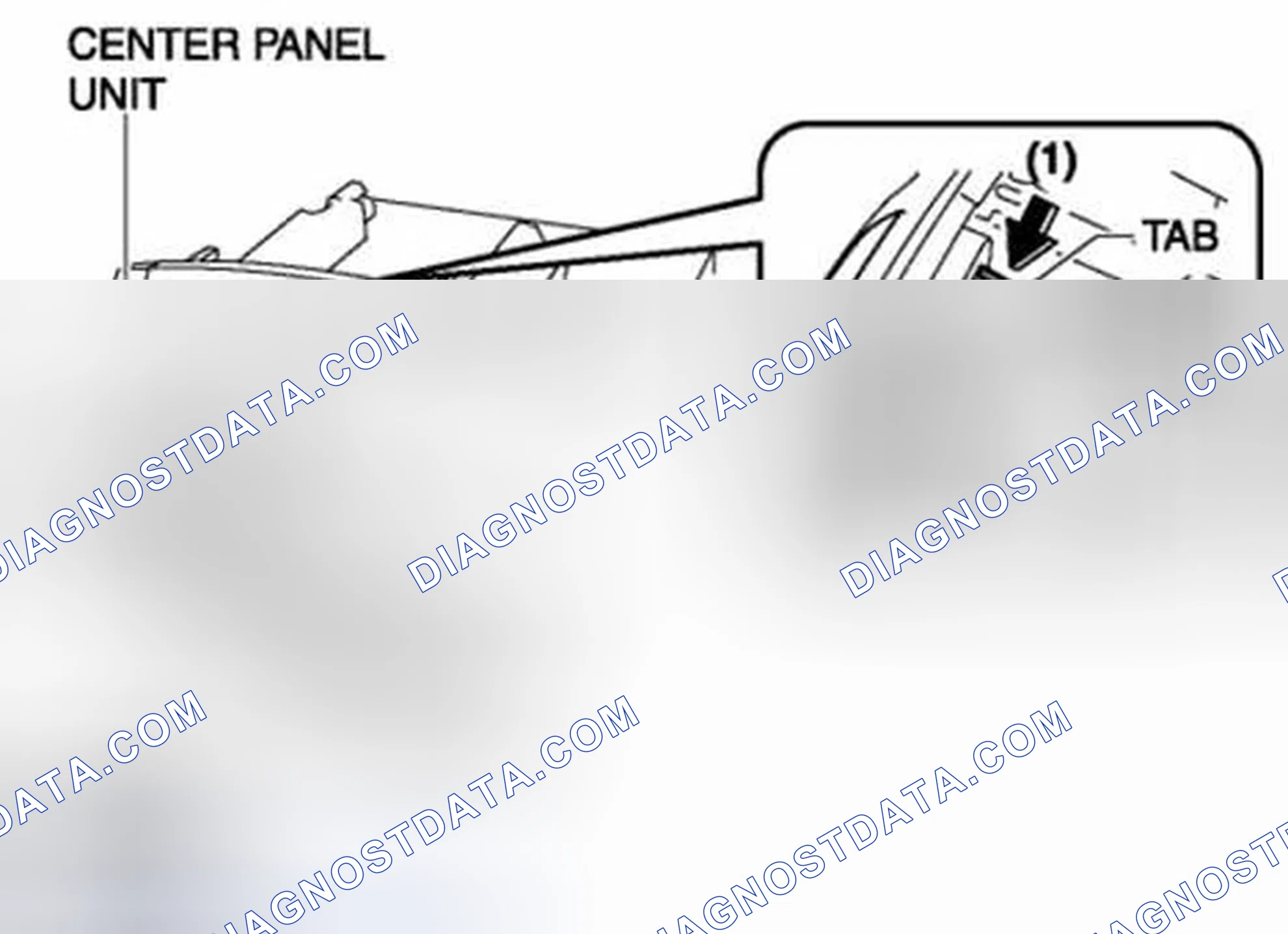 Scheme 55: HAZARD WARNING SWITCH REMOVAL/INSTALLATION