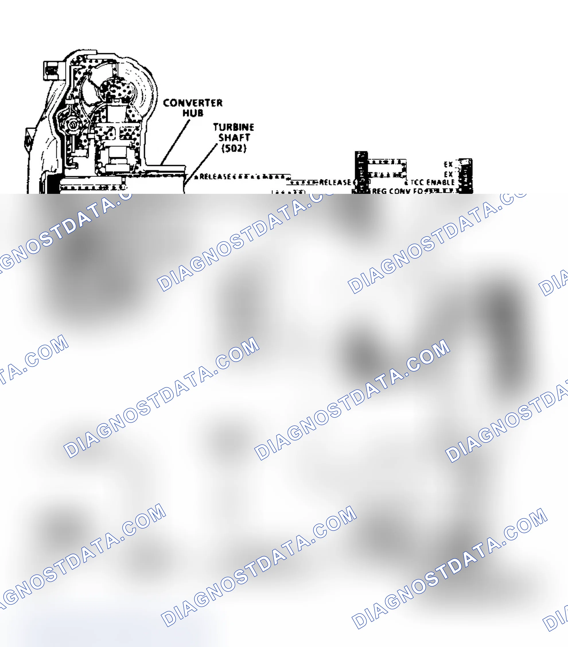 Scheme 434: Code 39 Schematic (Gasoline) TCC Stuck Off