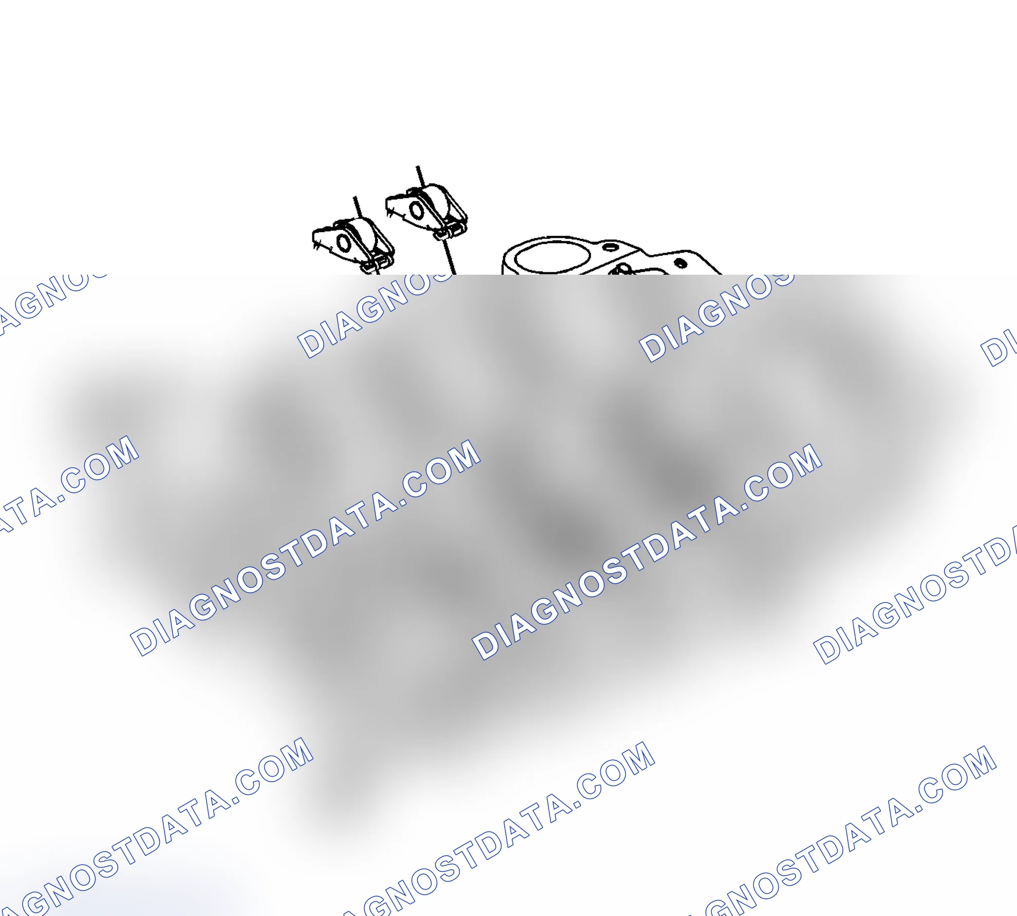 Scheme 105: Valve Rocker Arm Removal - Left Side