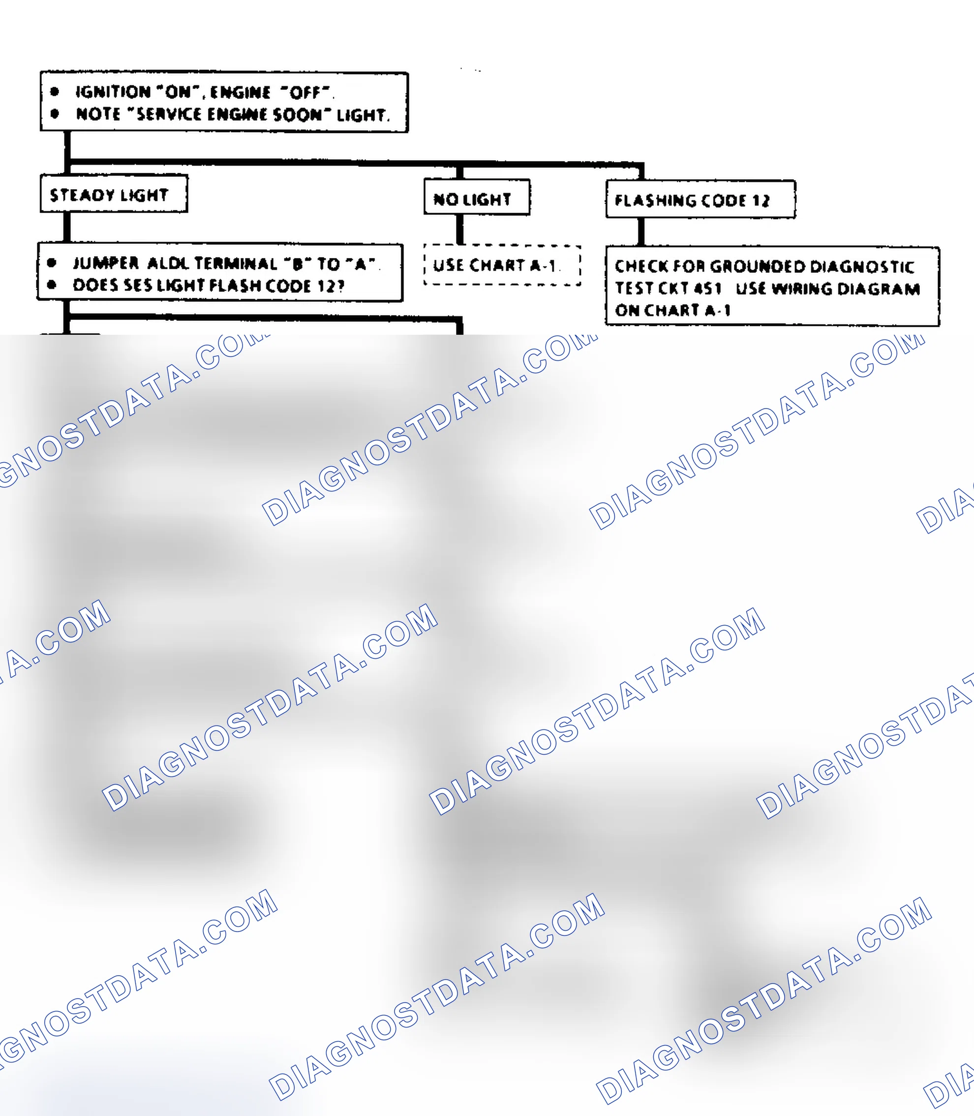 Scheme 296: Diagnostic Circuit Check Flow Chart