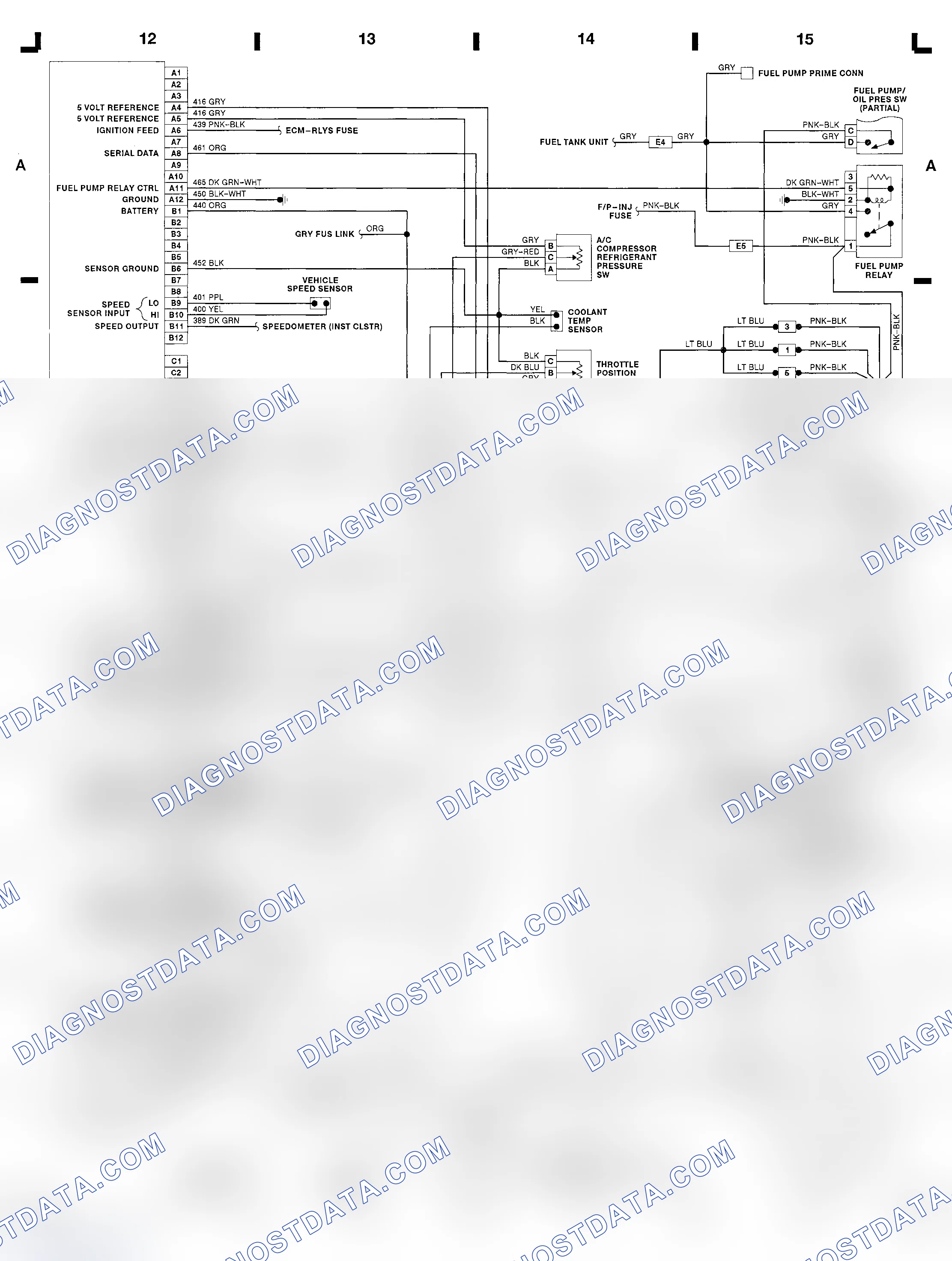 Scheme 23: 3.3L (VIN N) ECM Wiring Diagram (Cutlass Calais & Skylark)