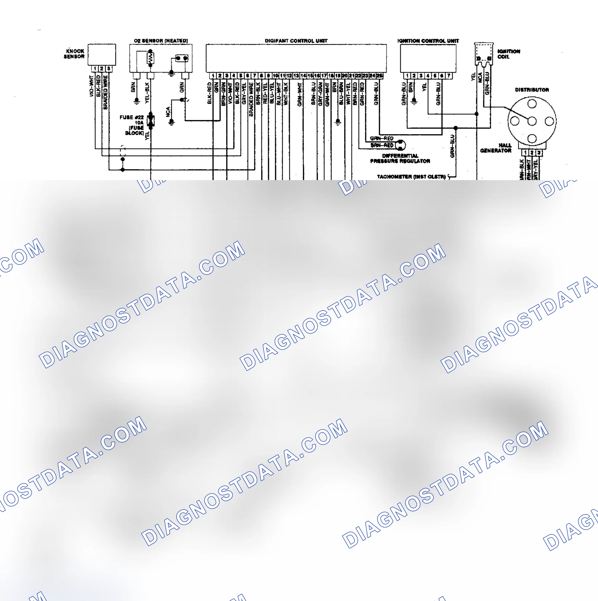 Scheme 7: Golf Bosch Digifant II Fuel Injection Wiring Diagram