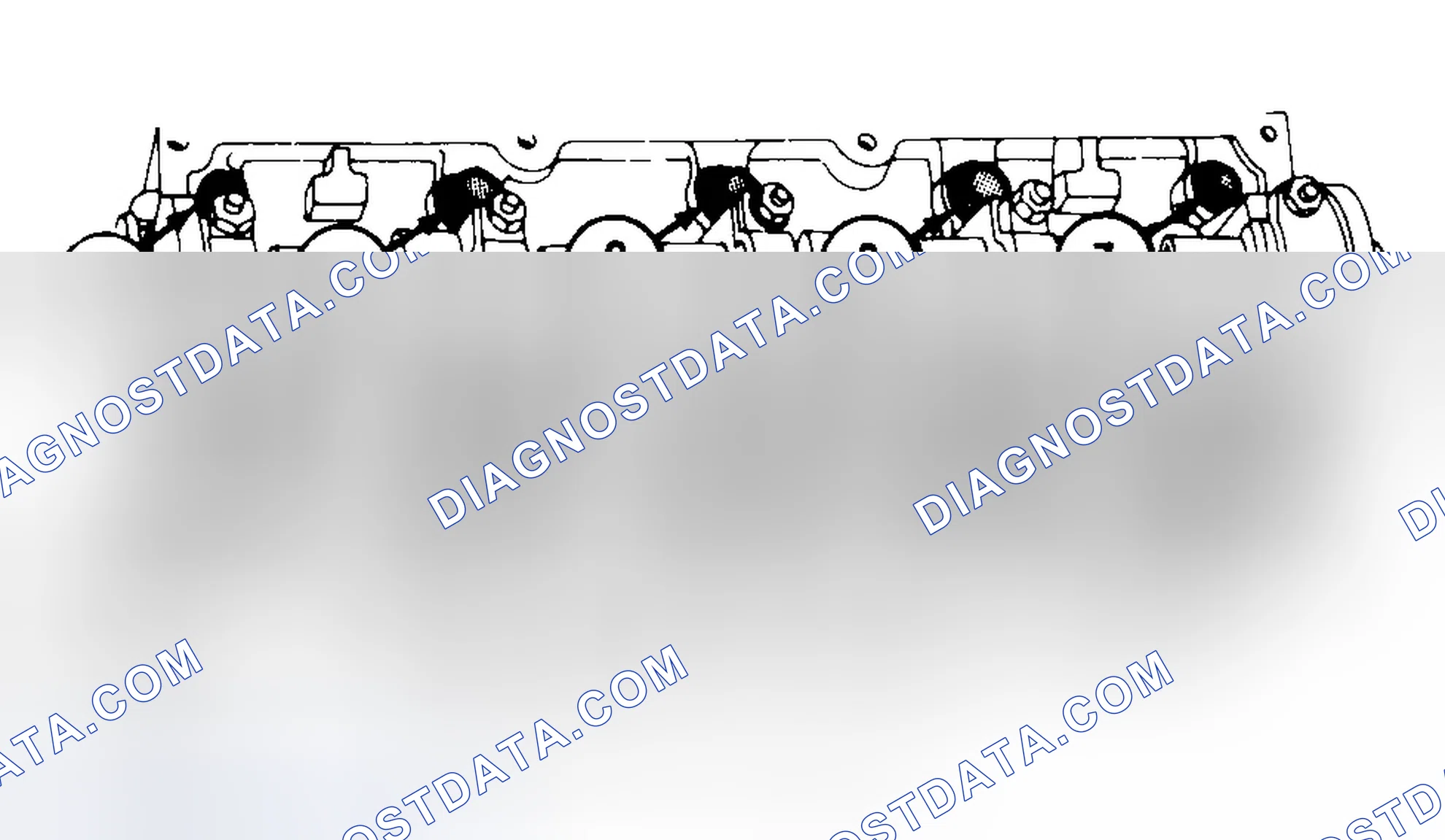 Scheme 7: Typical Cylinder Head Tightening or Loosening Sequence