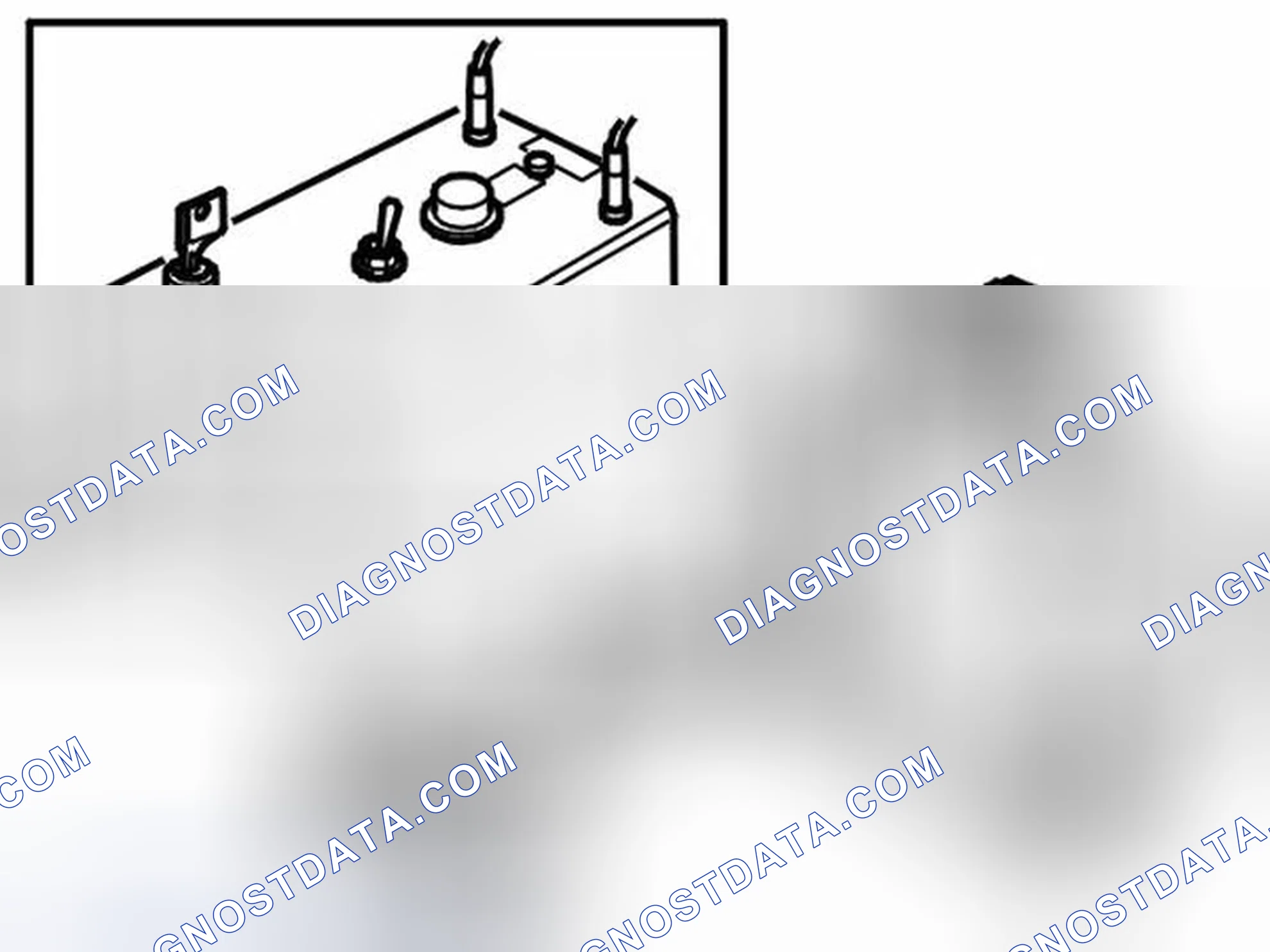 Scheme 140: Connecting cables to the belt tensioner