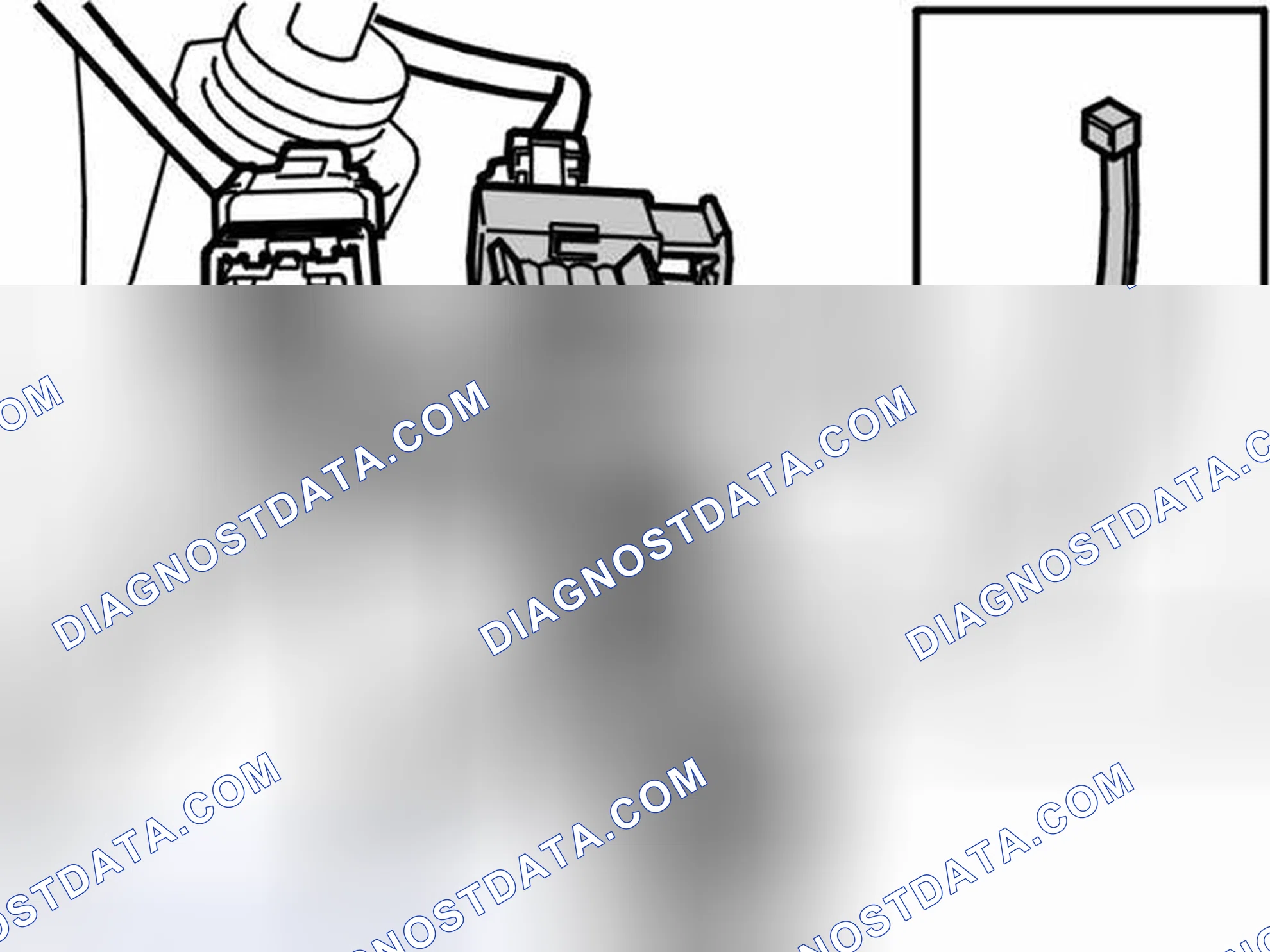 Scheme 182: Installing the adapter cable