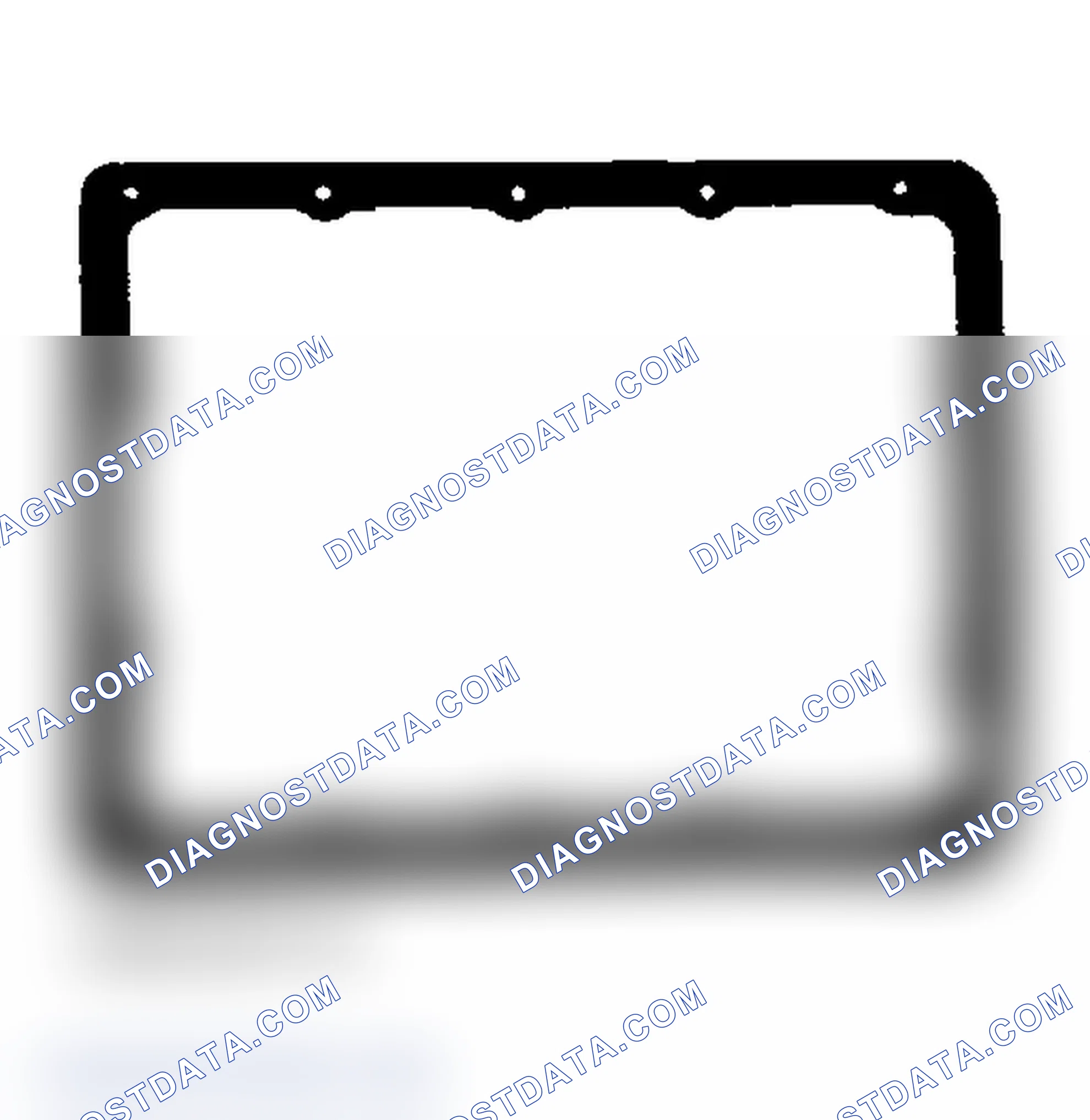 Scheme 1: OIL PAN GASKET