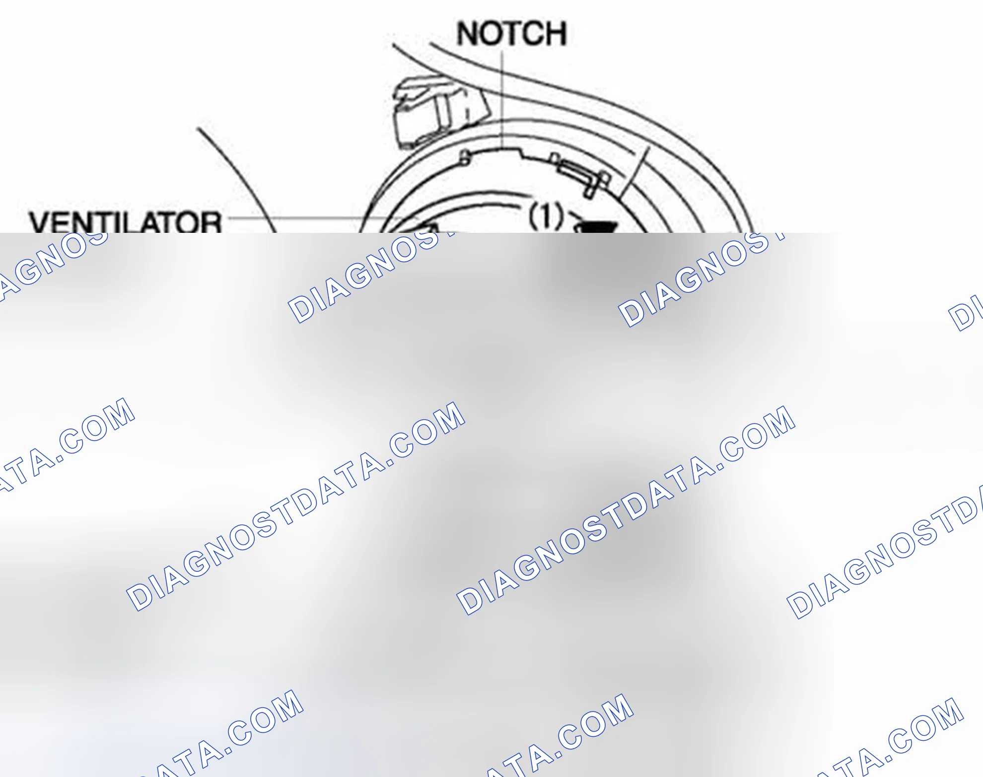Scheme 55: VENTILATOR GRILLE REMOVAL/INSTALLATION