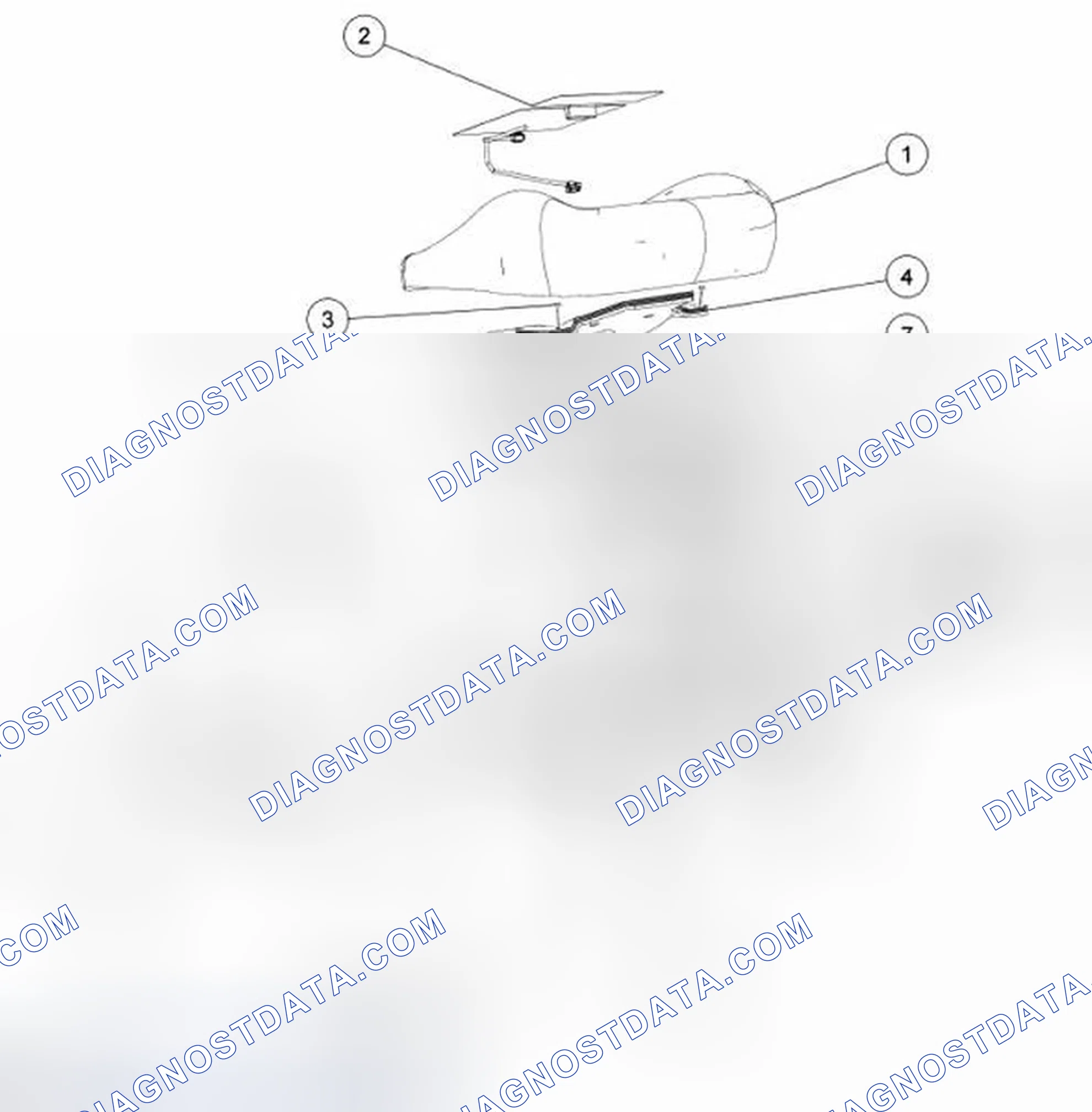 Scheme 44: Seat Cushion - Front, Passenger