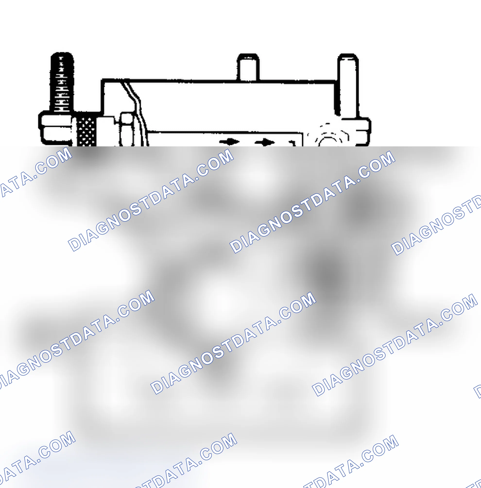 Scheme 85: Cross Section View of Fuel Pressure Regulator