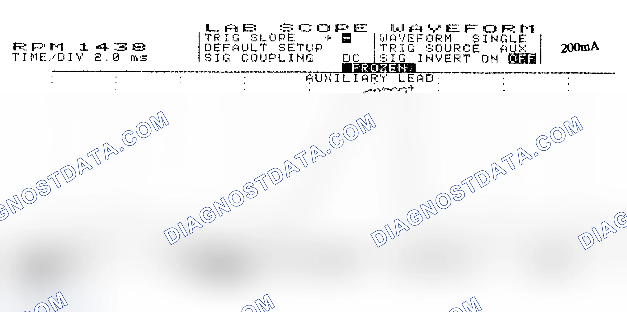 Scheme 15: Single Injector w/Normal Current Flow - Current Pattern