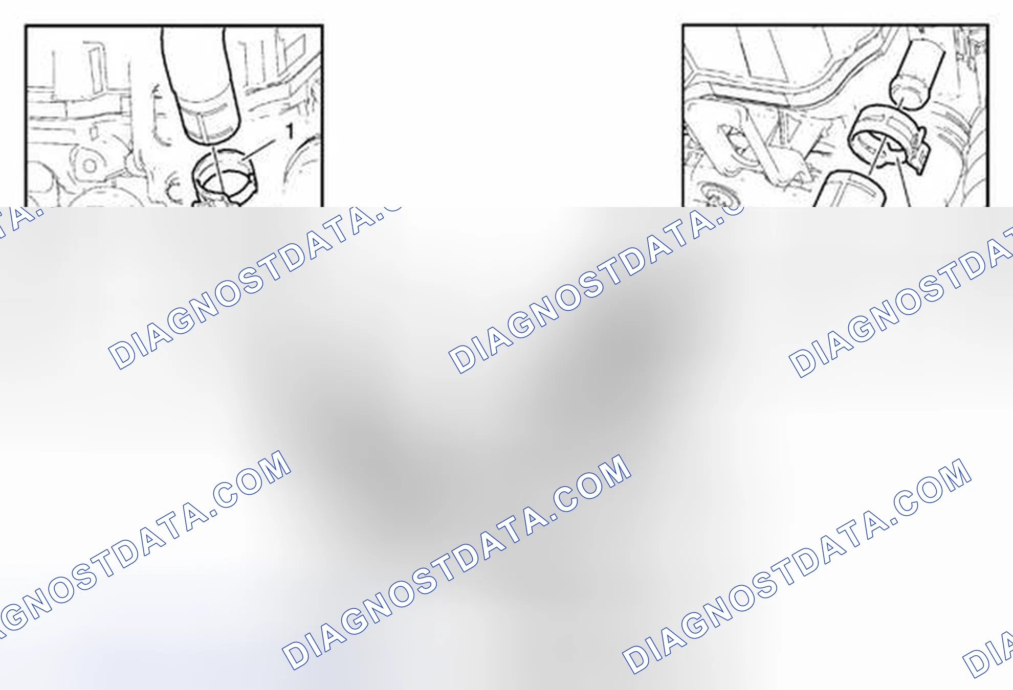 Scheme 7: Engine Oil Cooler Inlet Hose Replacement