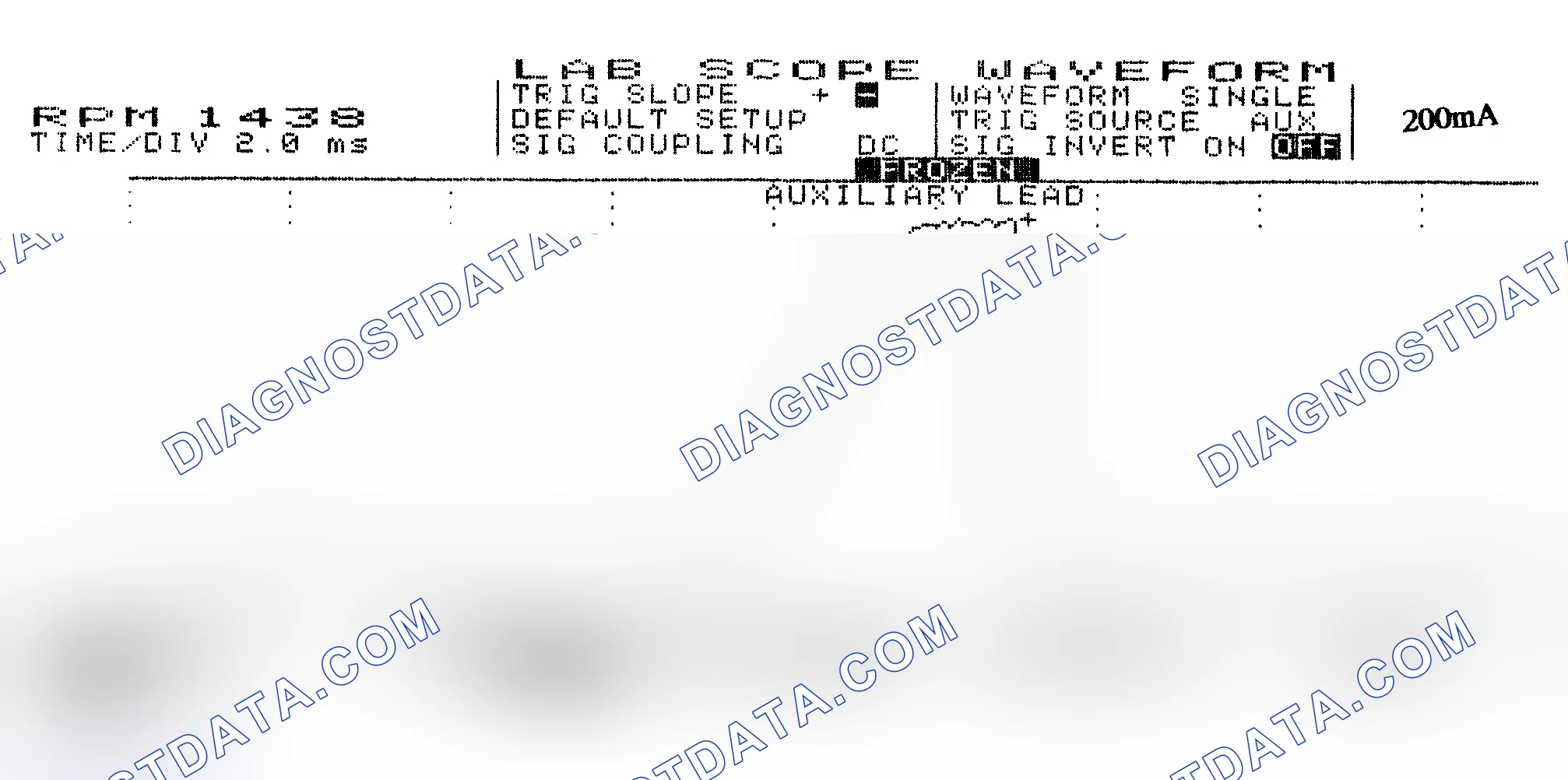 Scheme 15: Single Injector w/Normal Current Flow - Current Pattern