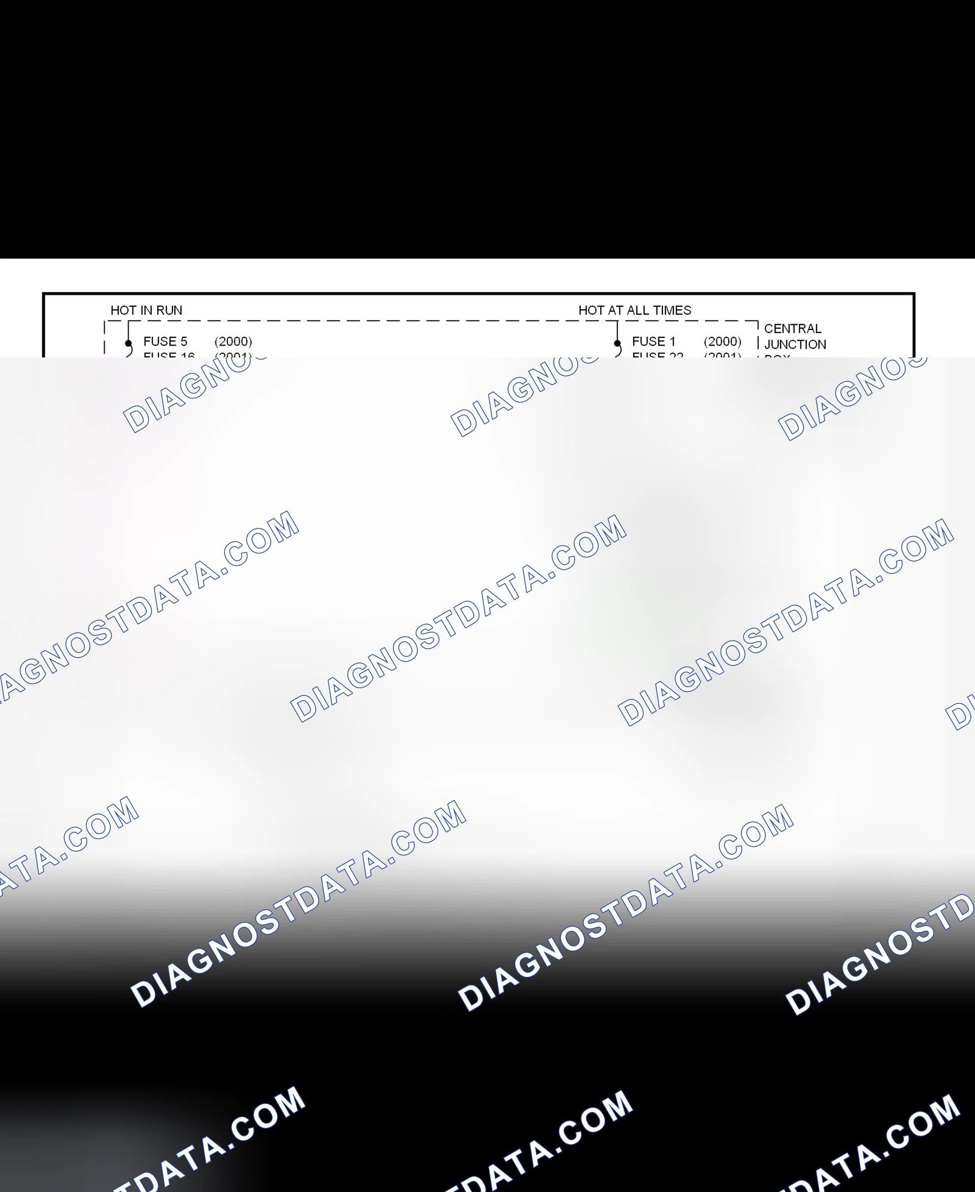 Fig. 15: Shift Interlock System Wiring Diagram (Crown Victoria & Grand Marquis)