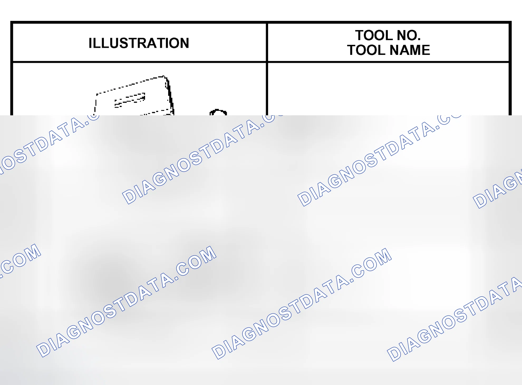 Scheme 2: SPECIAL TOOL