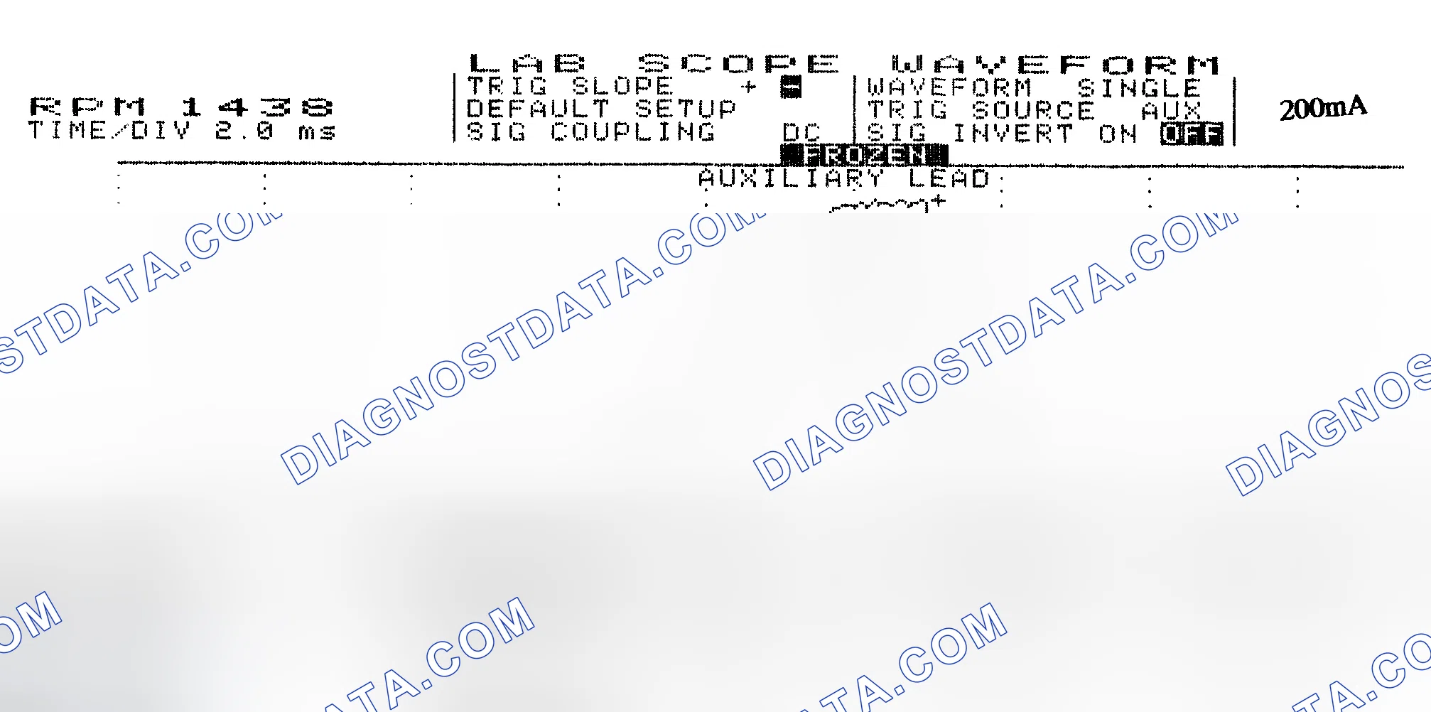 Scheme 15: Single Injector w/Normal Current Flow - Current Pattern