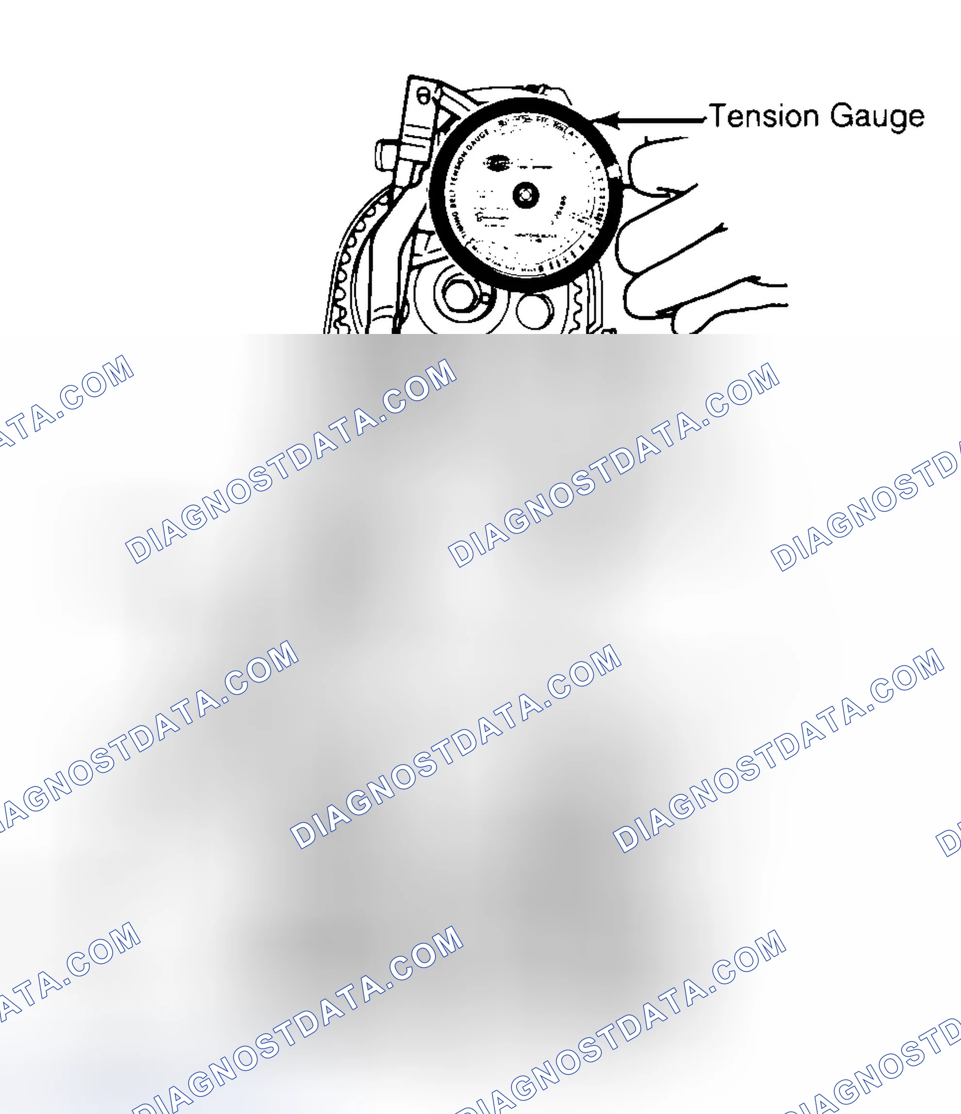 Scheme 3: Adjusting Typical Timing Belt Tension