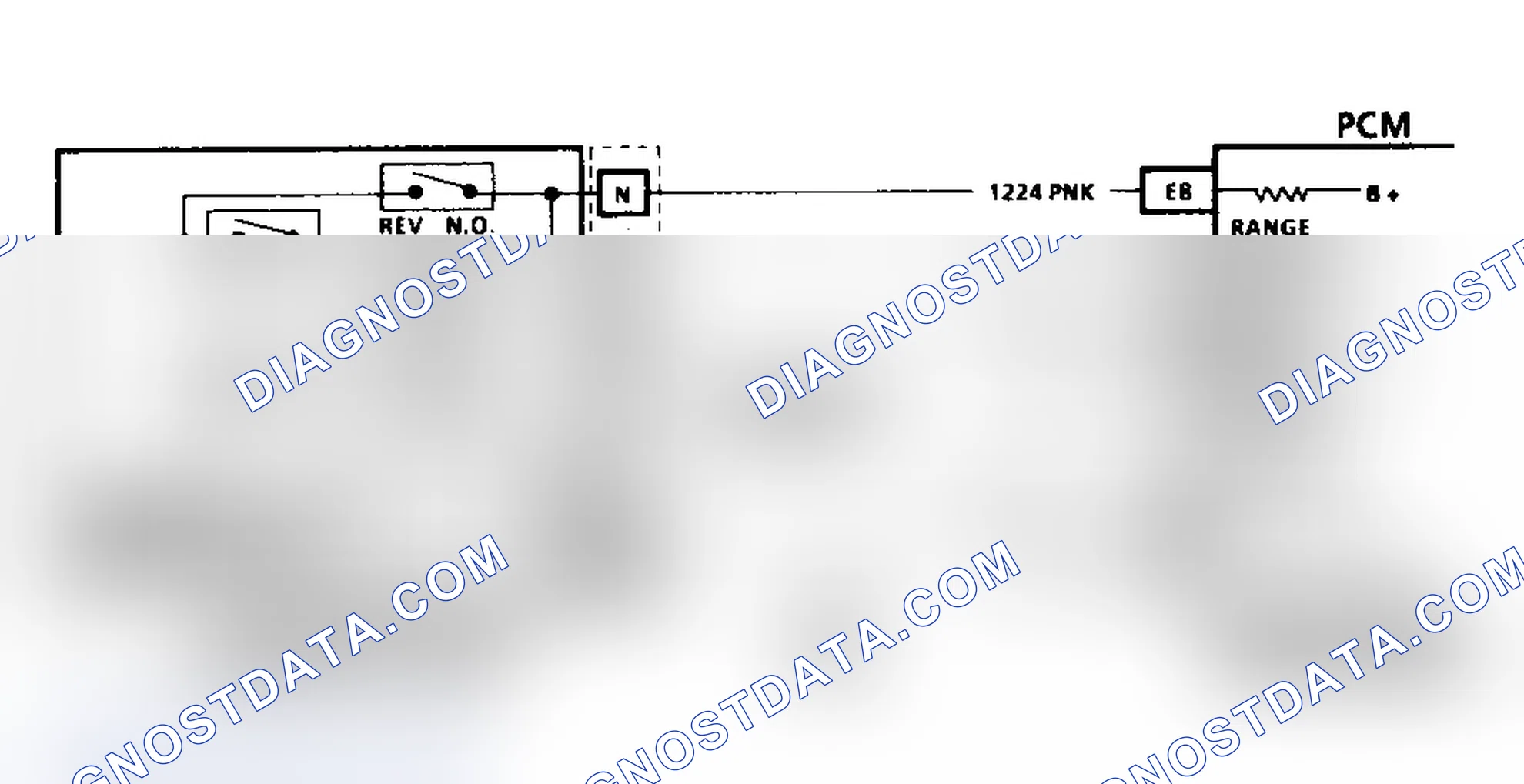 Scheme 279: Code 28 Schematic (4L60-E Transmission (Diesel) Transmission Range Pressure Switch