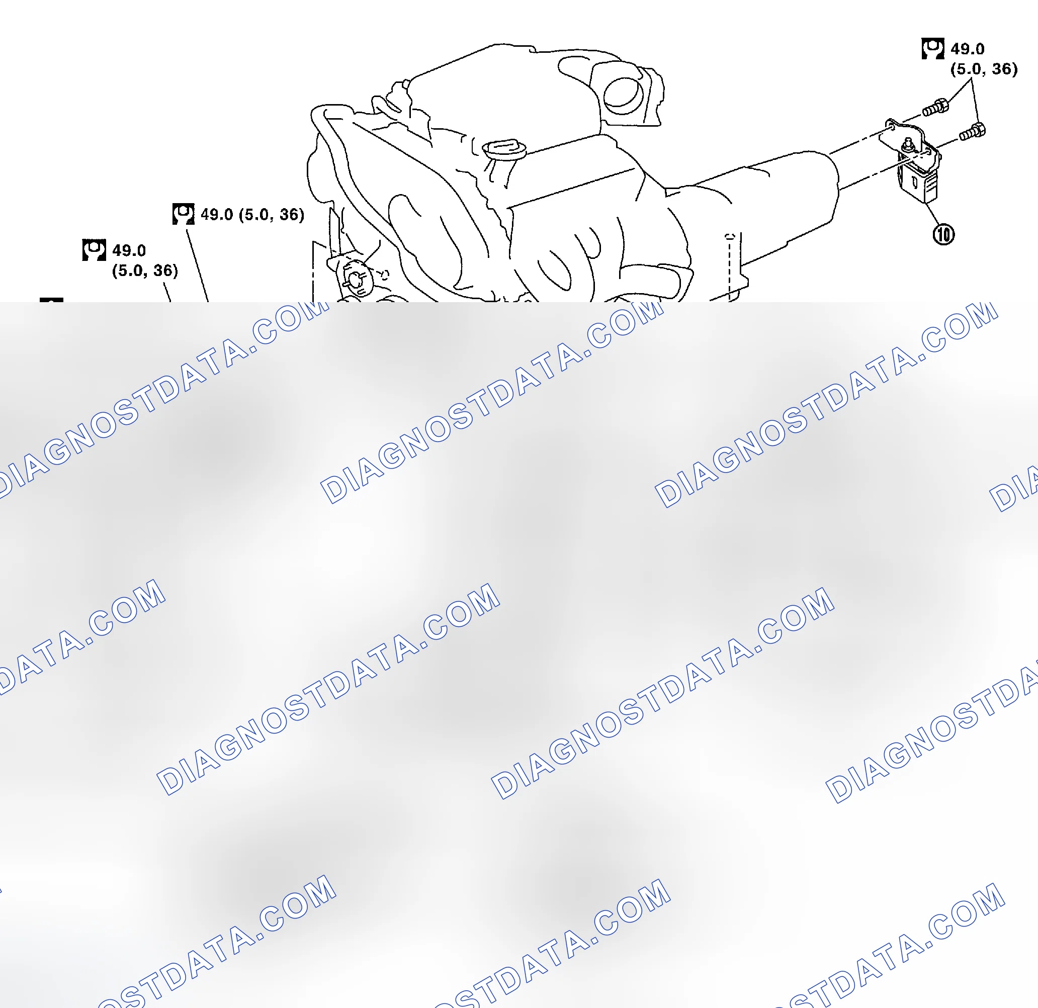 Scheme 231: REMOVAL AND INSTALLATION - AWD MODEL