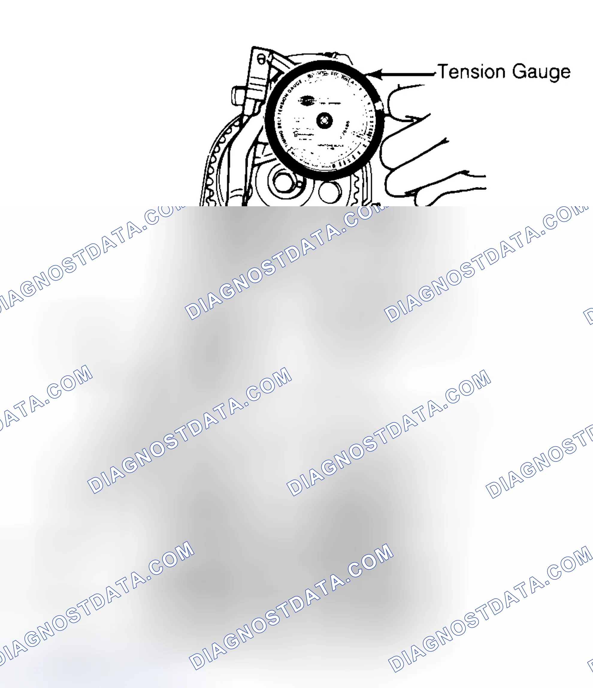 Scheme 3: Adjusting Typical Timing Belt Tension