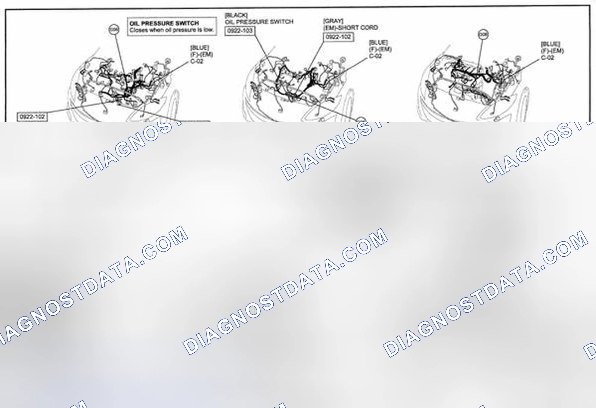 Scheme 386: Instrument Cluster Wiring Diagram - 0922-1b (2 Of 2)