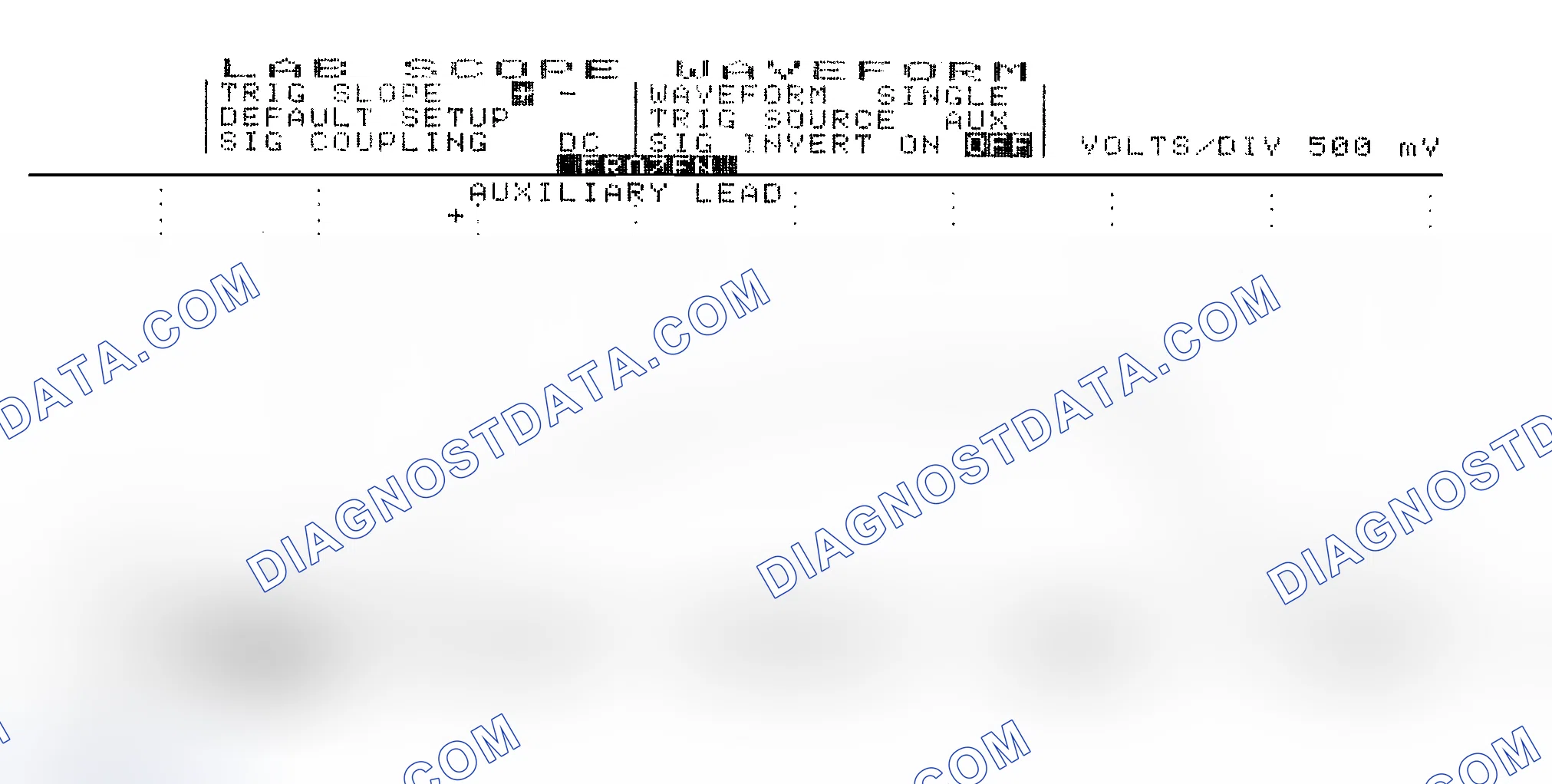 Scheme 14: Single Injector w/Excessive Current Flow - Current Pattern