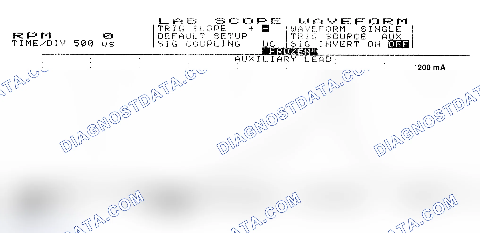 Scheme 17: Single Injector w/Normal Current Flow - Current Pattern