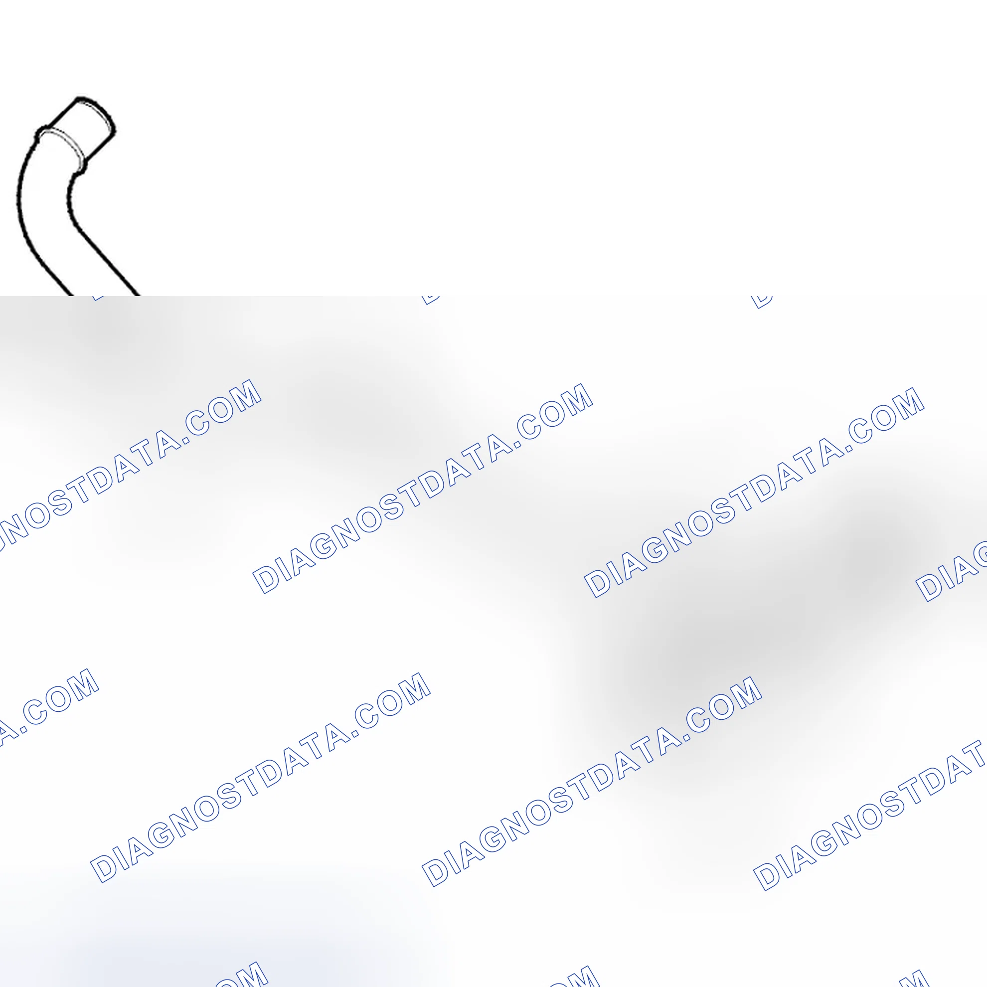 Scheme 155: Releasing The Inlet Pipe For The Coolant Pump