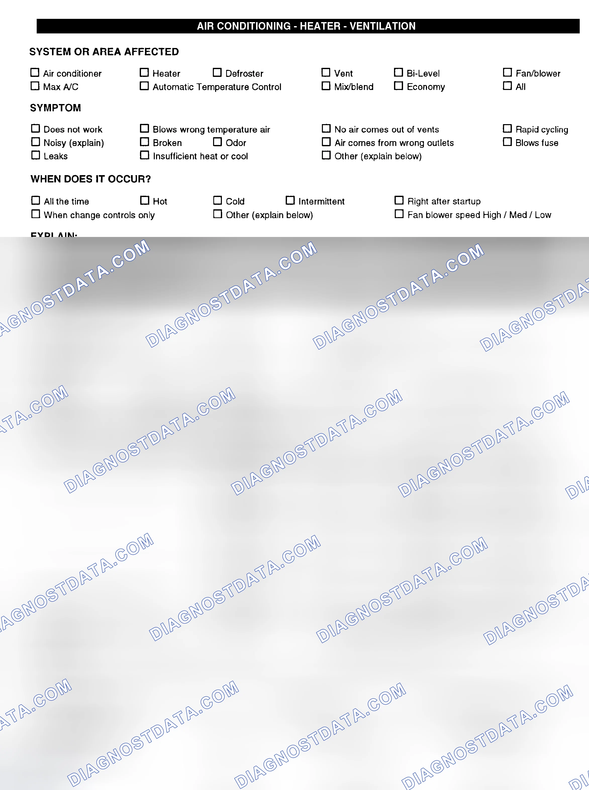 Scheme 4: Symptom Check List - Page 3