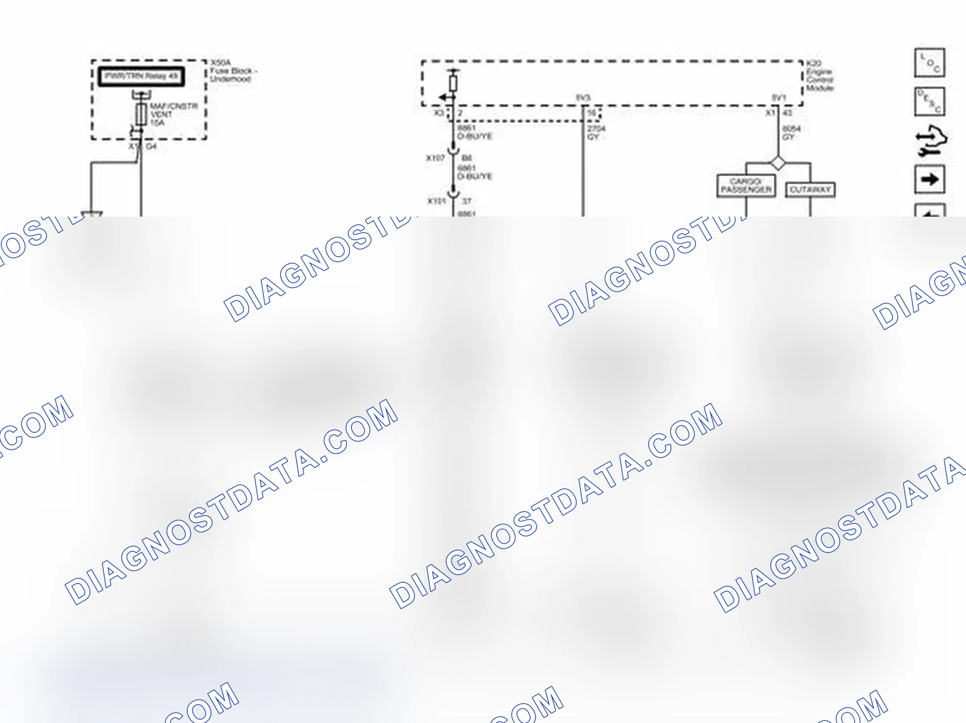 Scheme 37: Engine Data Sensors - Pressure and WIF
