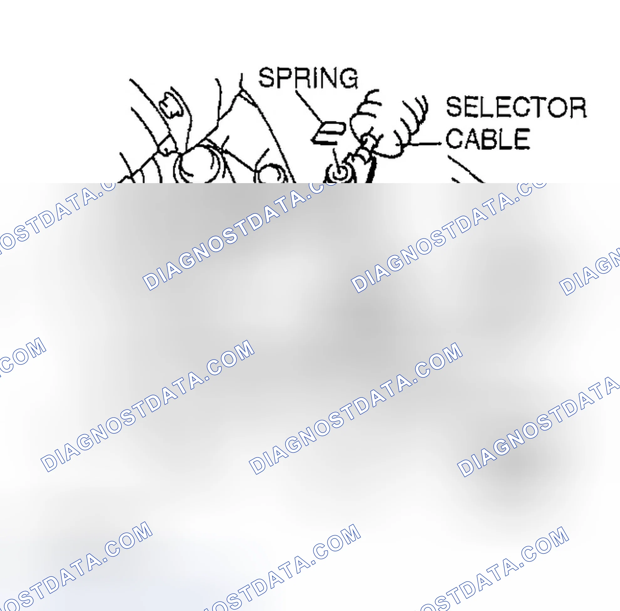 Scheme 168: TRANSAXLE RANGE (TR) SWITCH REMOVAL/INSTALLATION
