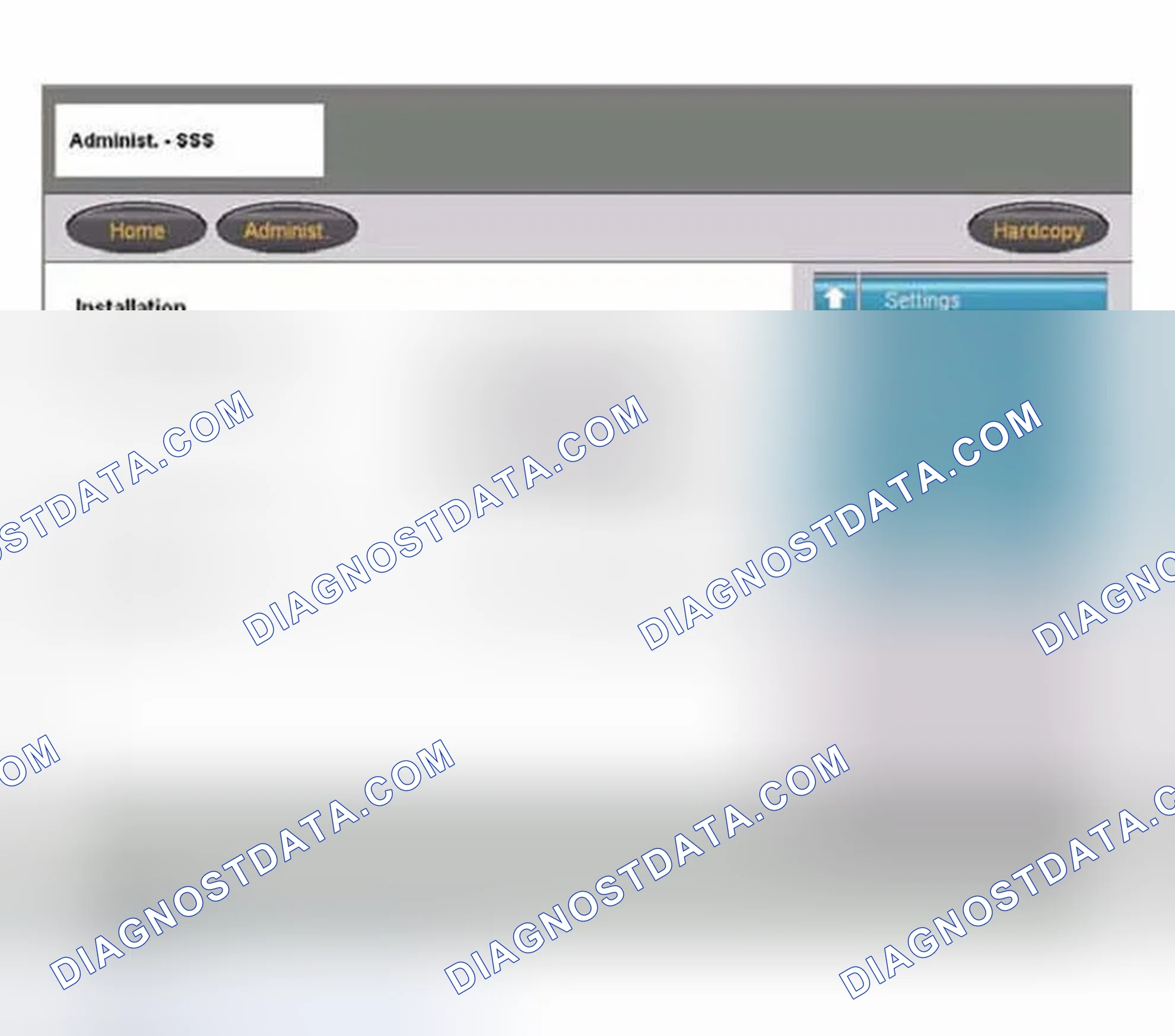 Scheme 19: Installation