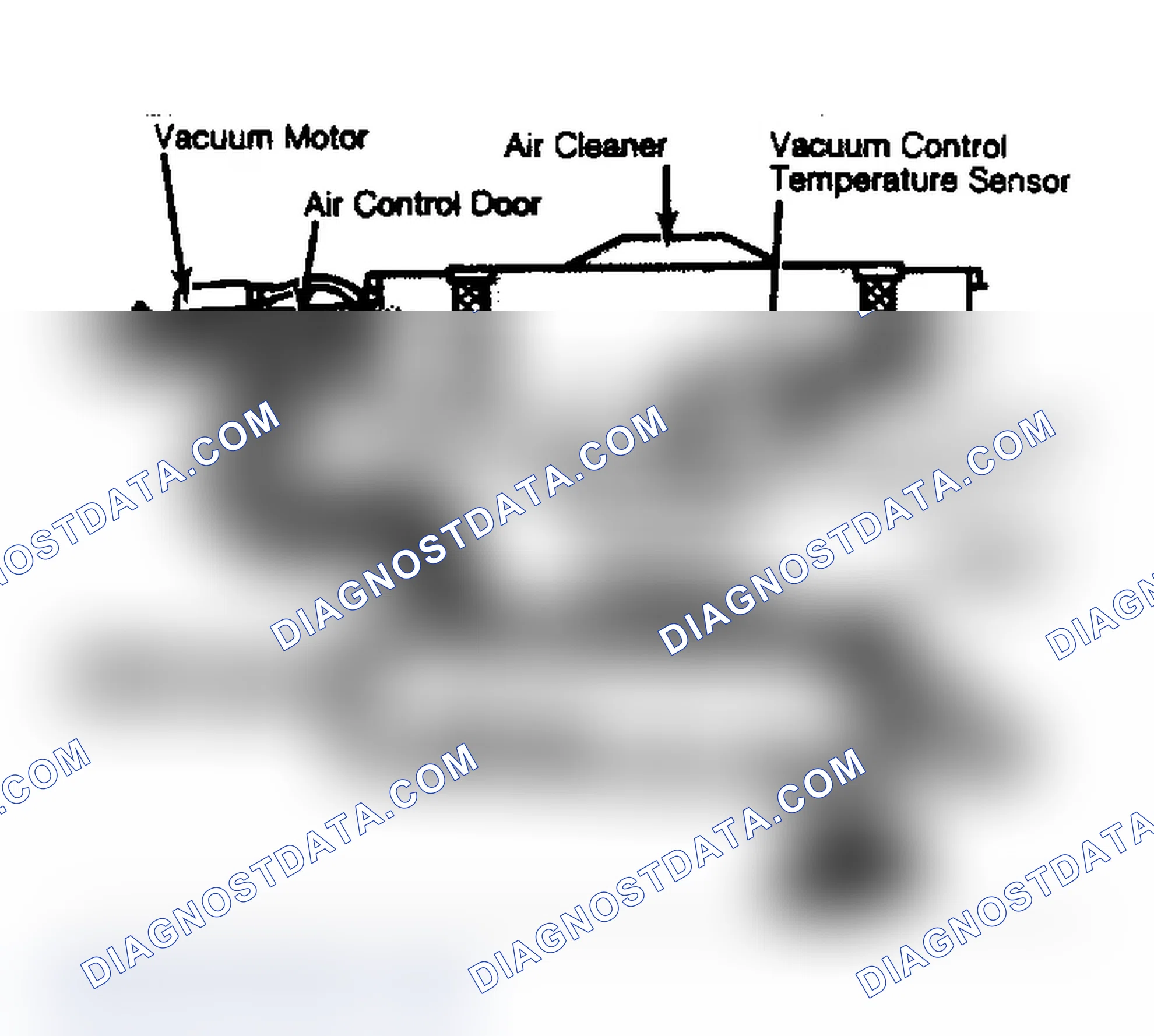 Scheme 41: Thermostatic Air Cleaner Assembly Showing Airflow into Carburetor