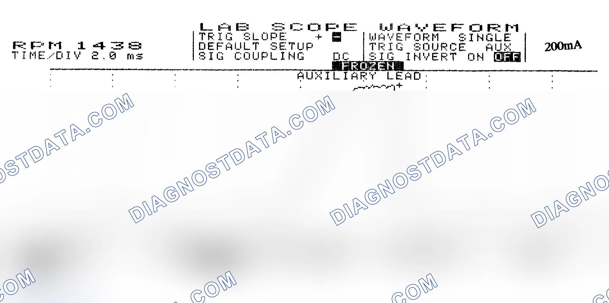 Scheme 15: Single Injector w/Normal Current Flow - Current Pattern