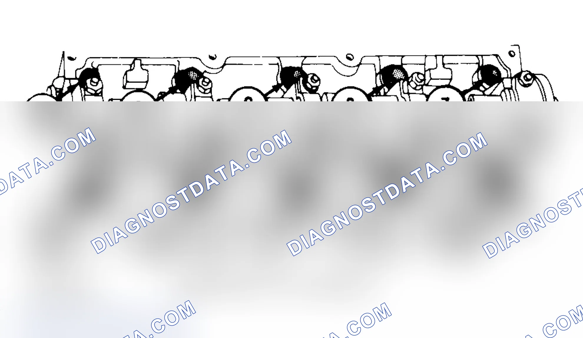Scheme 3: Typical Cylinder Head Tightening or Loosening Sequence