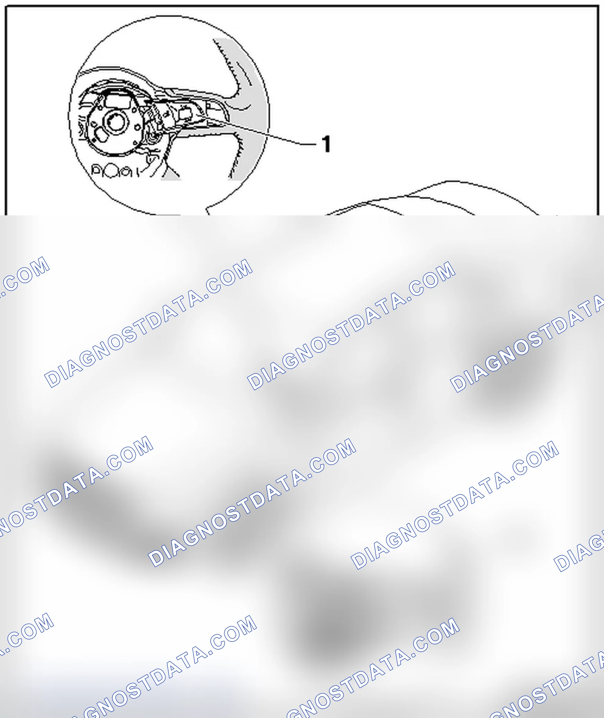 Scheme 232: MULTIFUNCTION STEERING WHEEL OVERVIEW, THROUGH MY 12