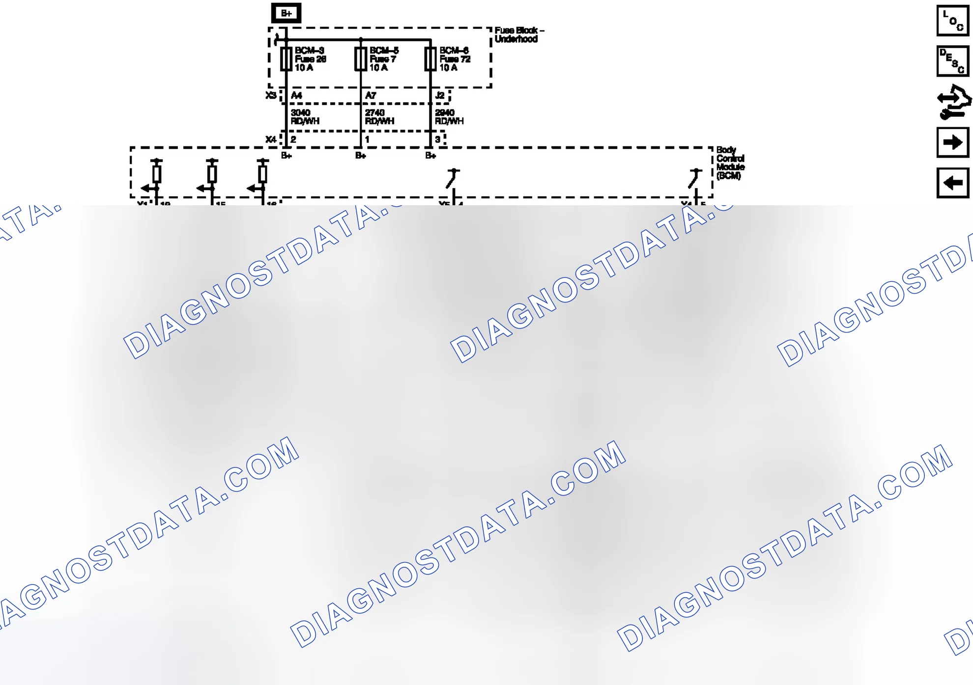 Scheme 5: Turn Signal Controls and Front Turn Signal Lamps