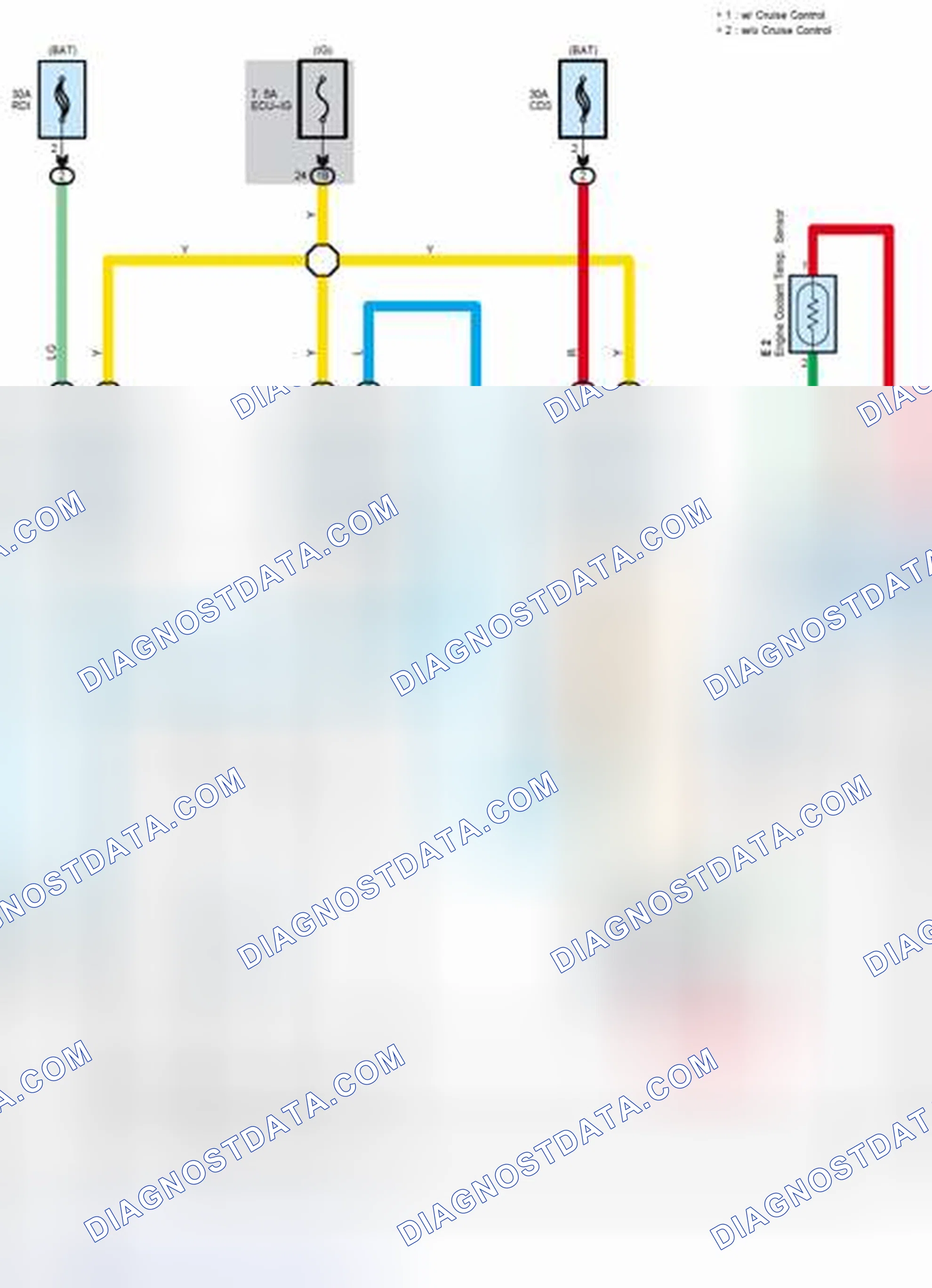Scheme 91: Radiator Fan and Condenser Fan