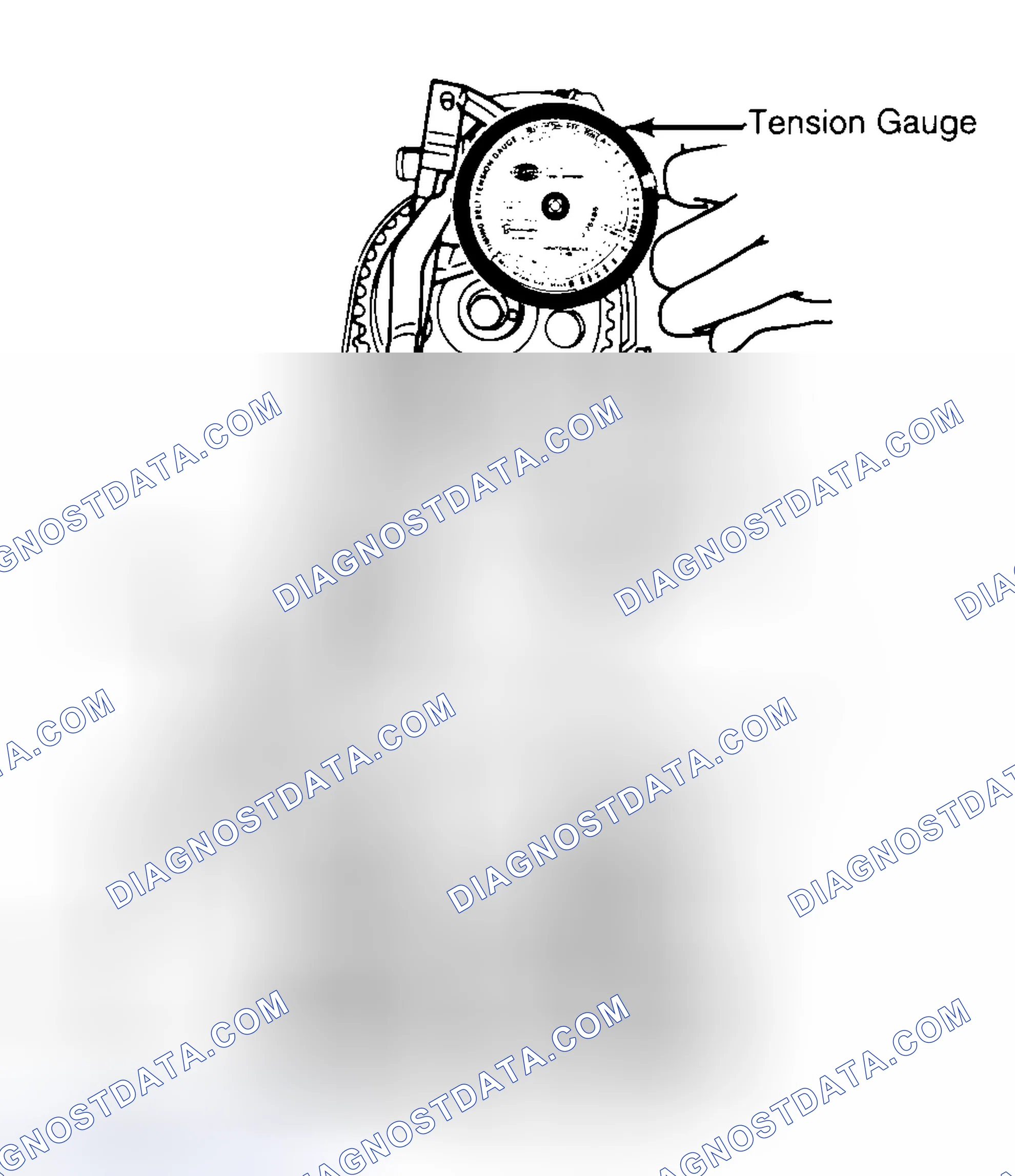 Scheme 3: Adjusting Typical Timing Belt Tension