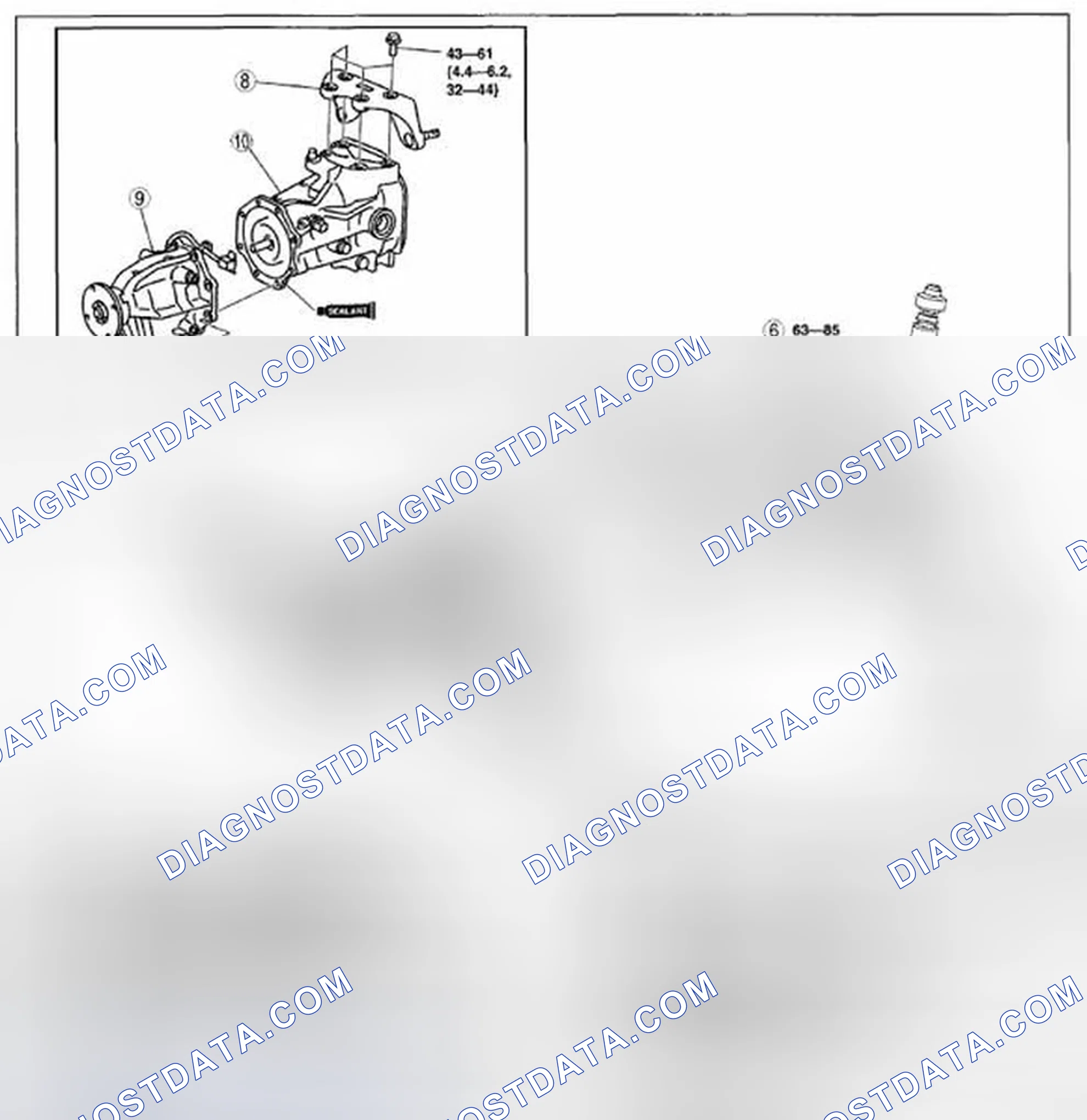 Scheme 12: REAR DIFFERENTIAL REMOVAL/INSTALLATION