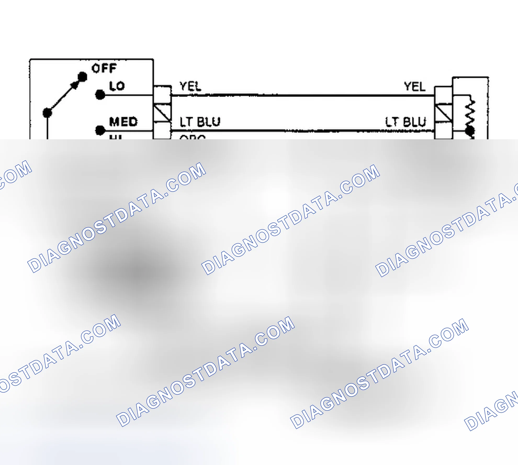 Fig. 3: Front Heater System Wiring Diagram
