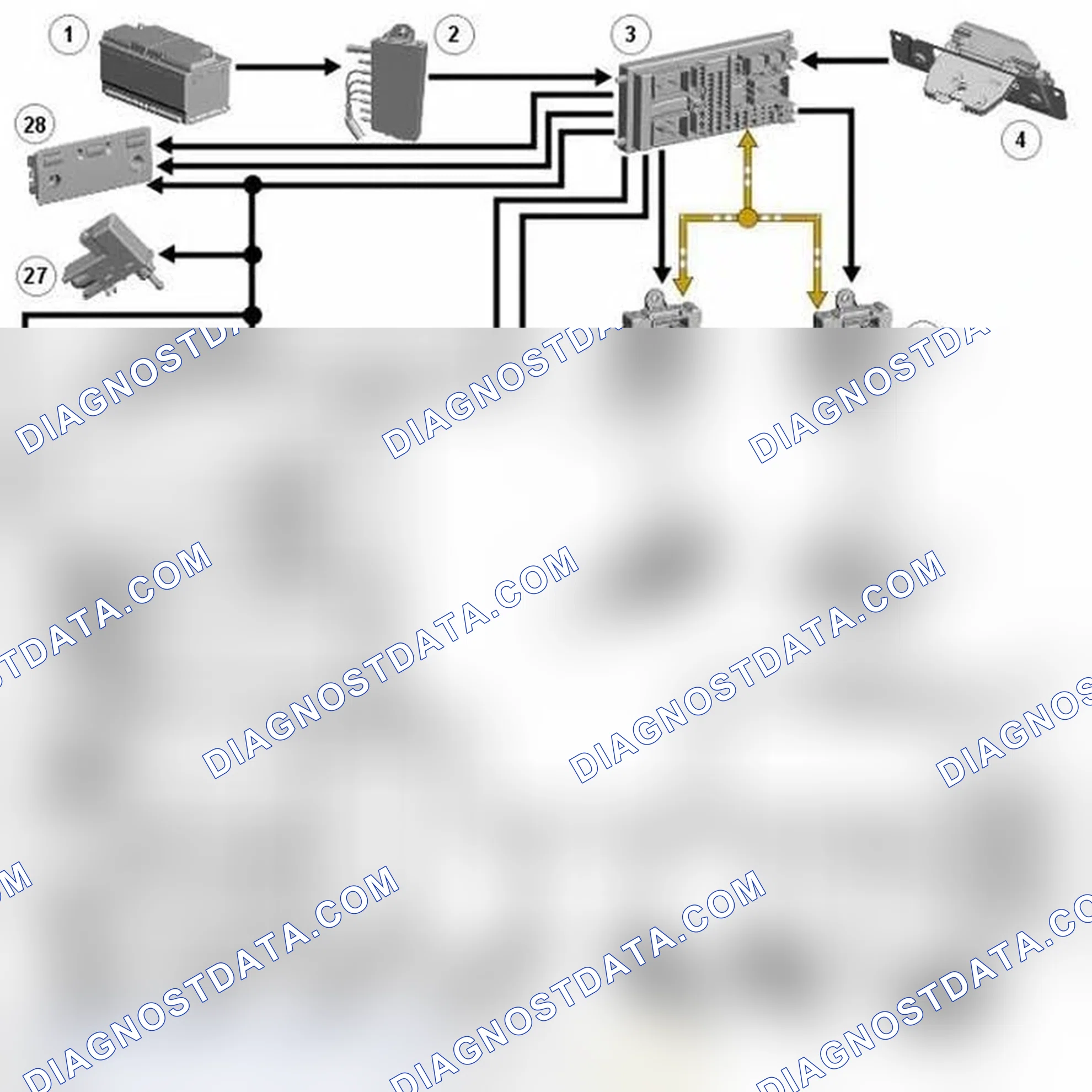 Scheme 2: INTERIOR LIGHTING CONTROL DIAGRAM