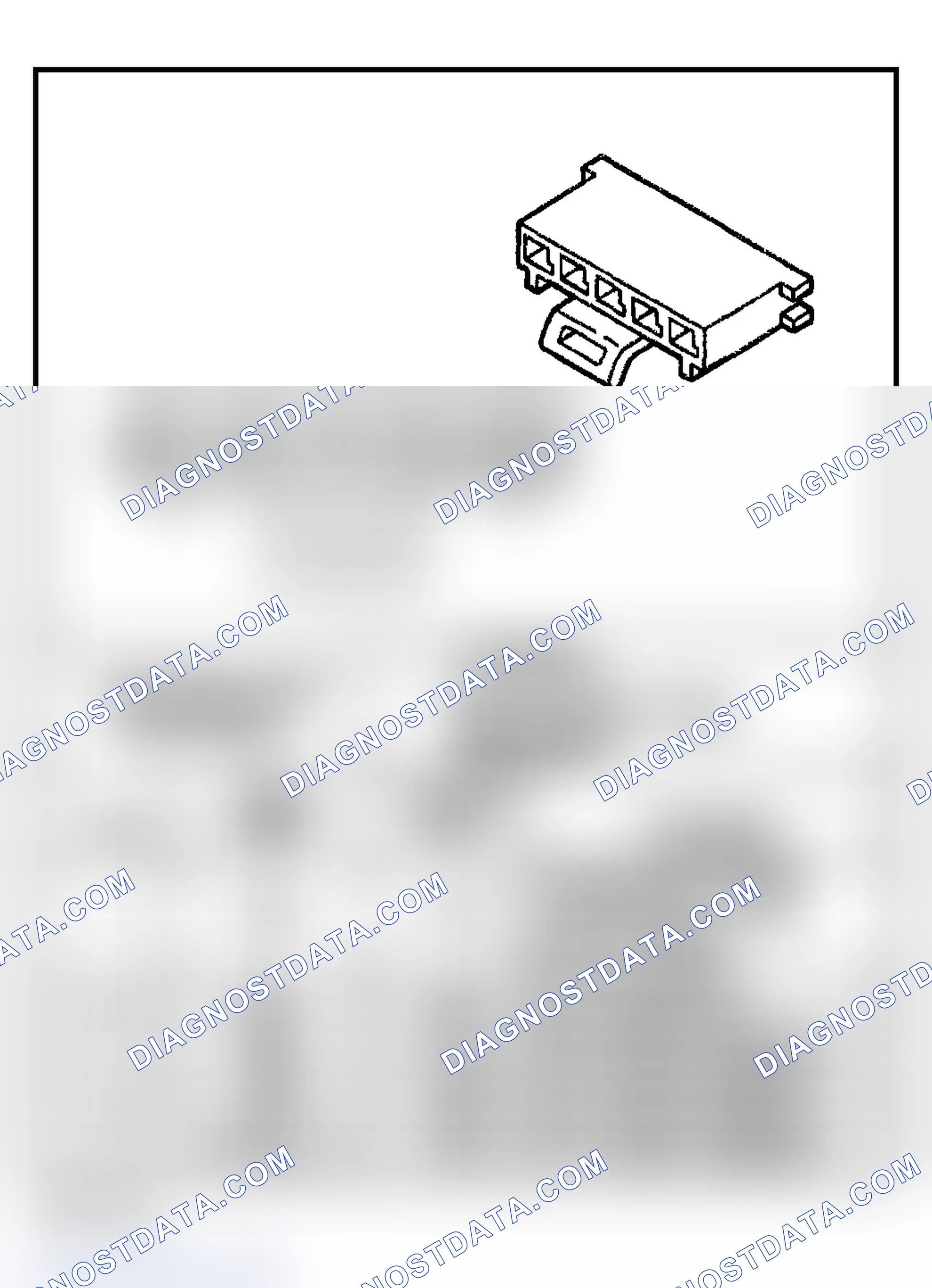 Scheme 228: Automatic Transmission Internal Connector End Views