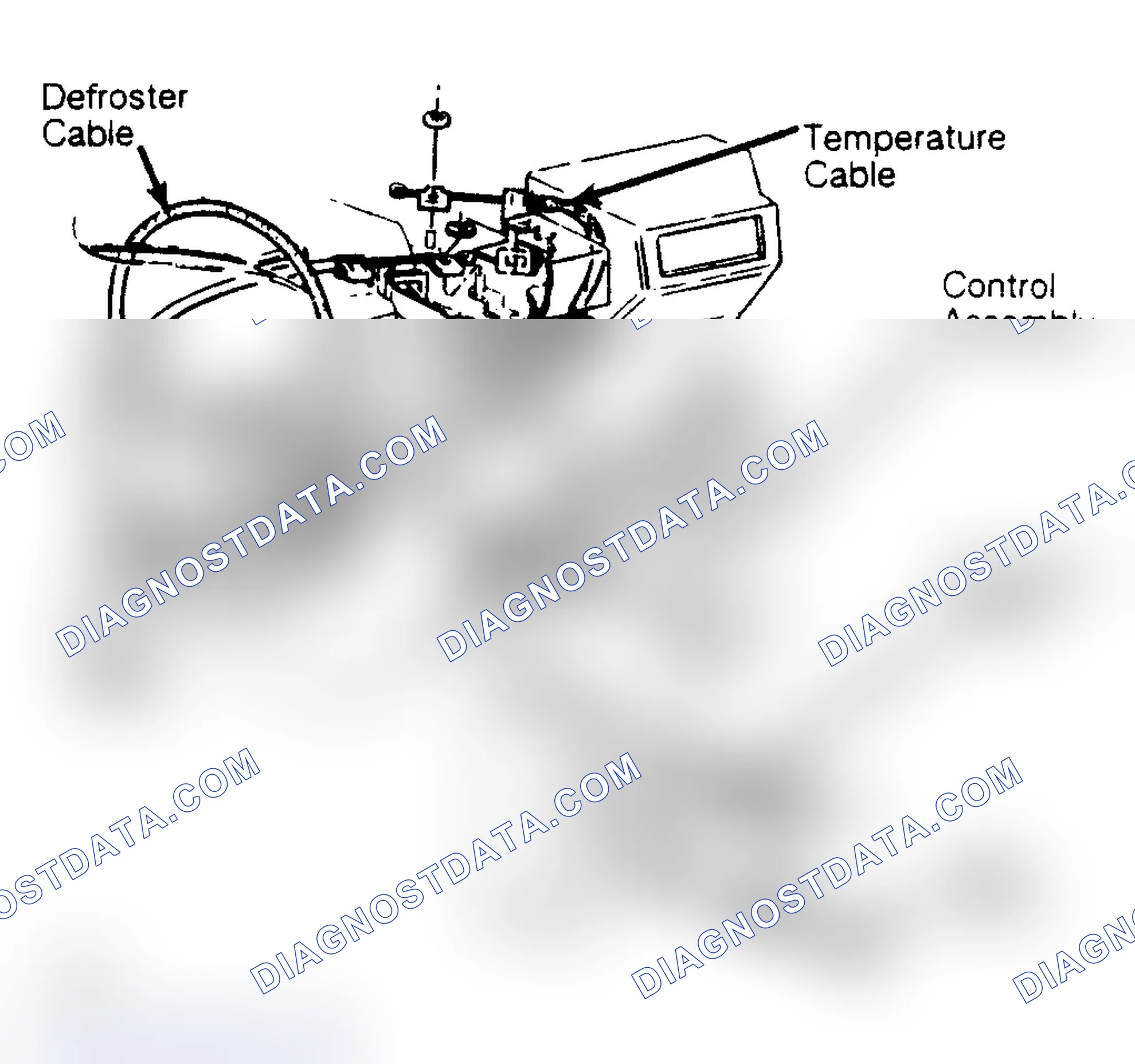 Scheme 3: Typical Cable Routing of "X" Series Vehicles