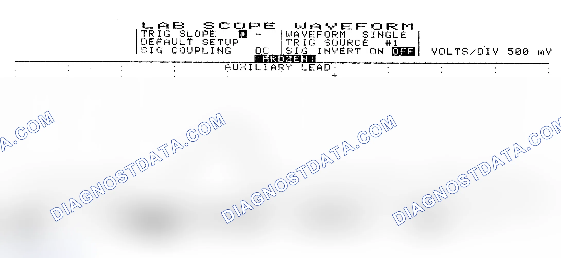 Scheme 10: Single Injector w/Excessive Current Flow - Current Pattern