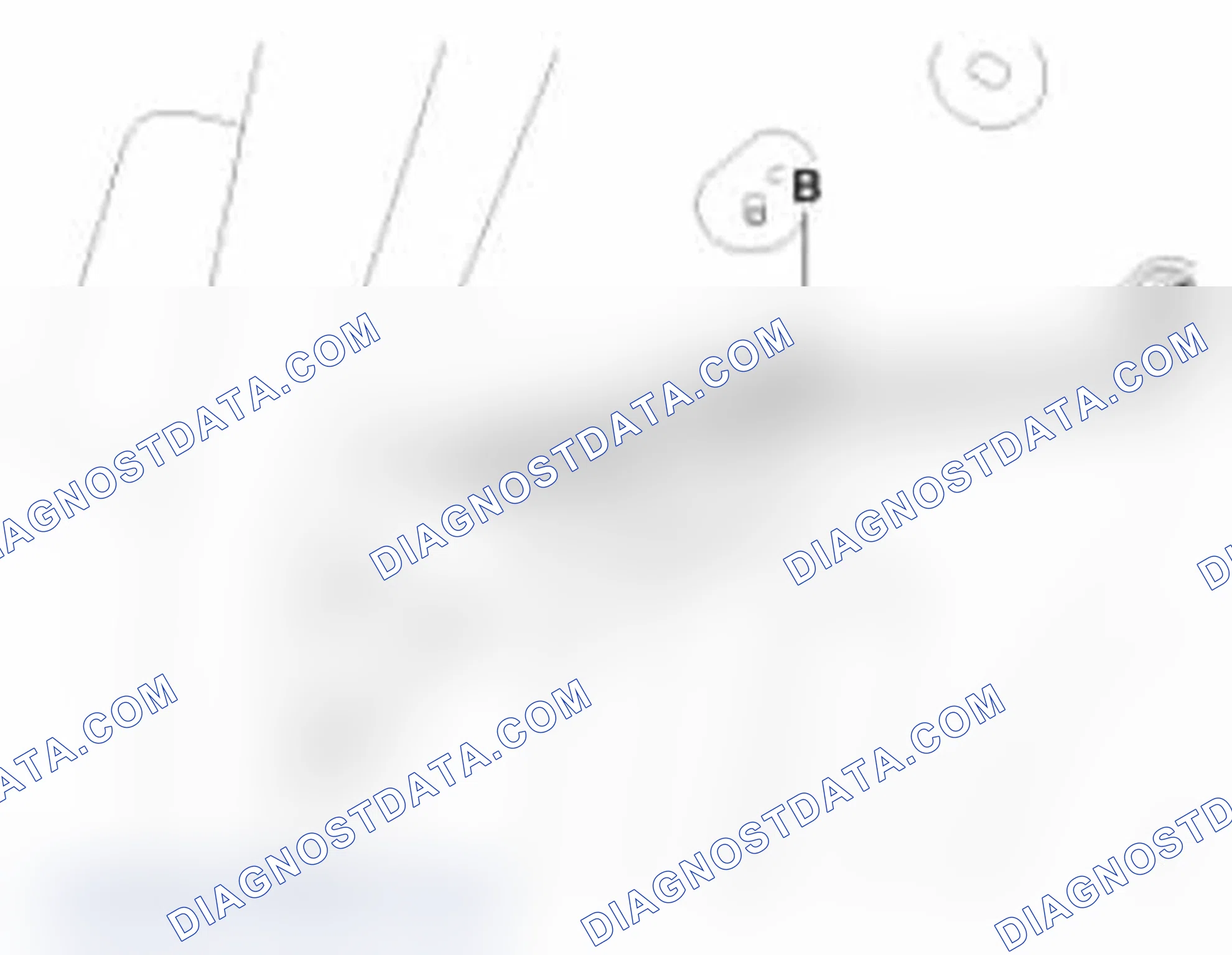 Scheme 90: [Second row seat remote foding cable]