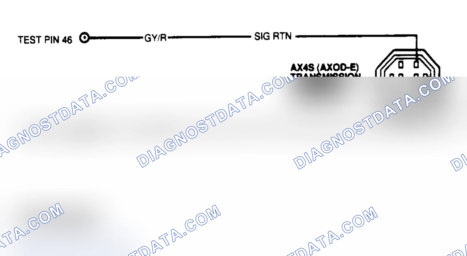 Scheme 109: TOT Sensor Circuit (Continental, Sable & Taurus)